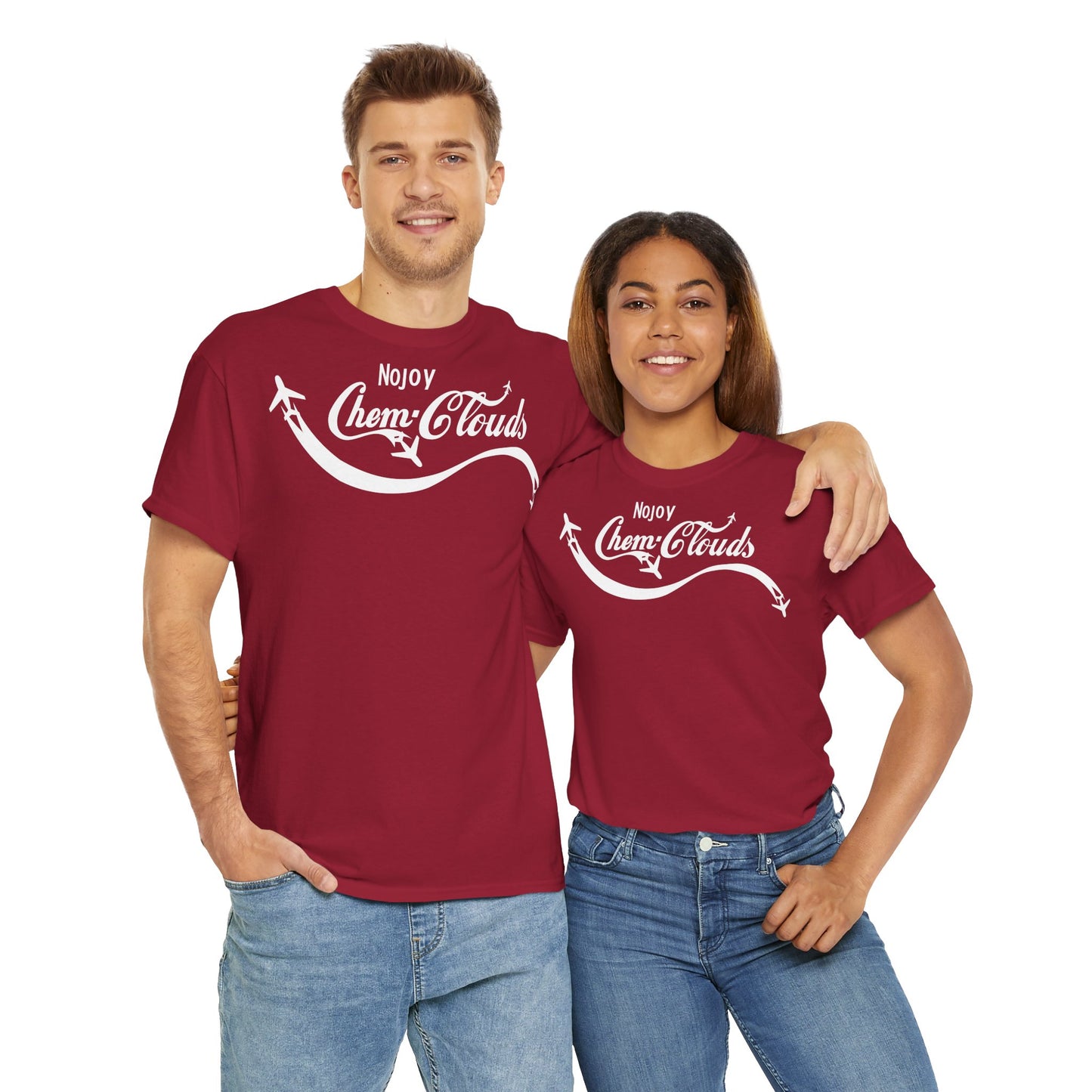 No Joy Chem Clouds Unisex Heavy Cotton Tee