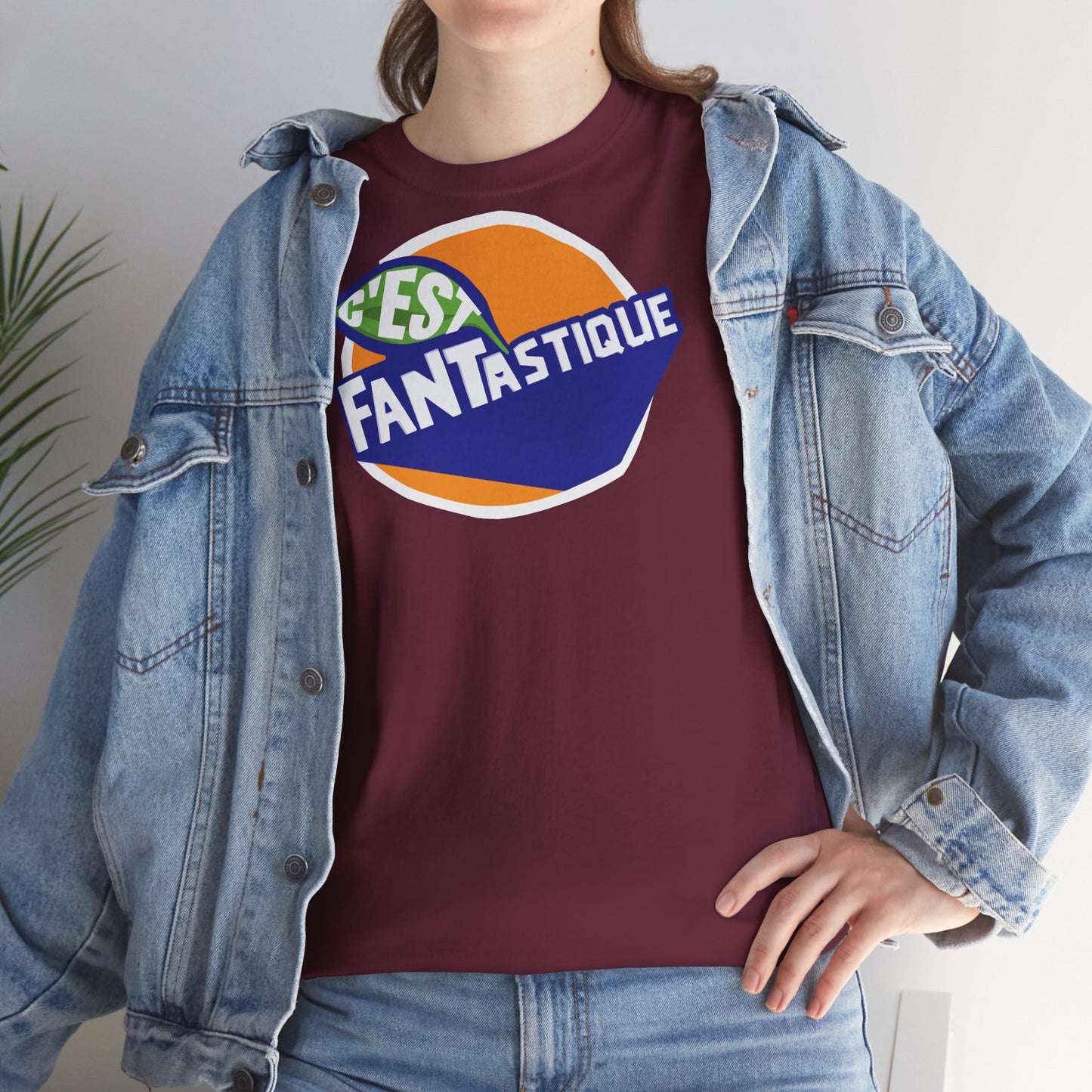 C'EST FANTASTIQUE Unisex Heavy Cotton Tee