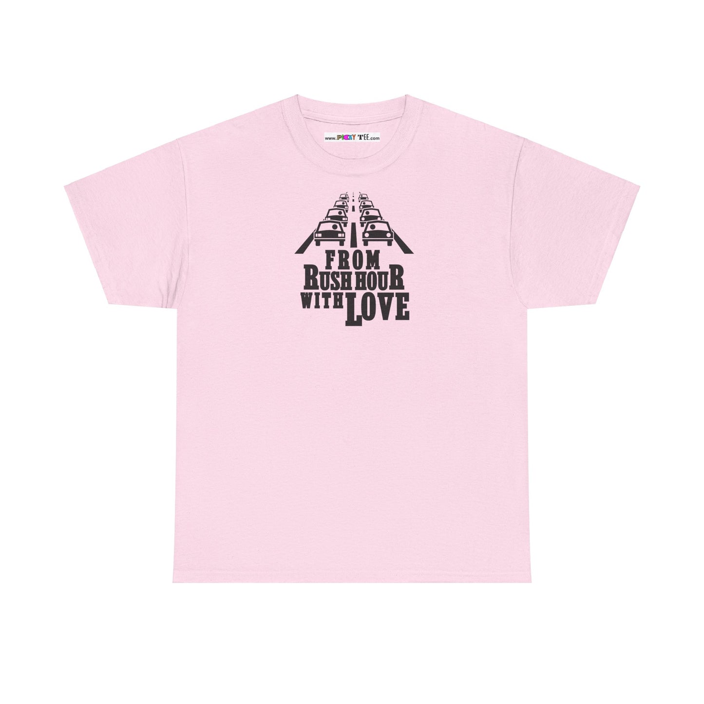 FROM RUSH HOUR WITH LOVE Unisex Heavy Cotton Tee