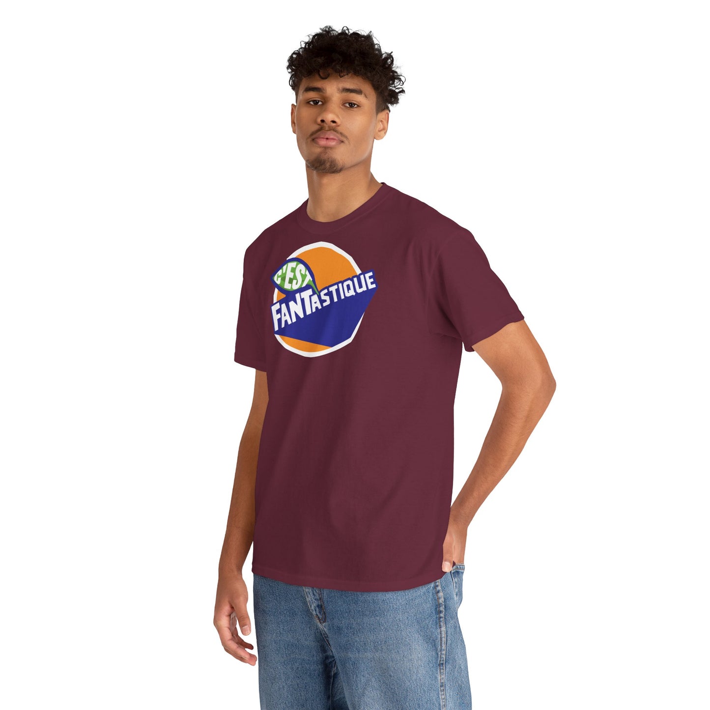 C'EST FANTASTIQUE Unisex Heavy Cotton Tee