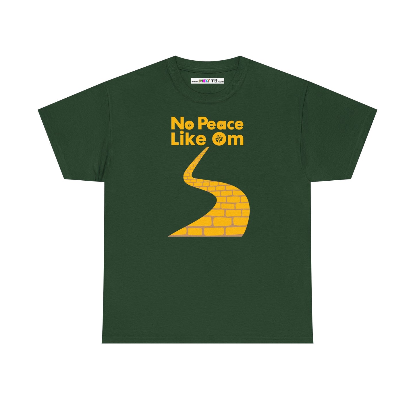 No Peace Like Om Unisex Heavy Cotton Tee