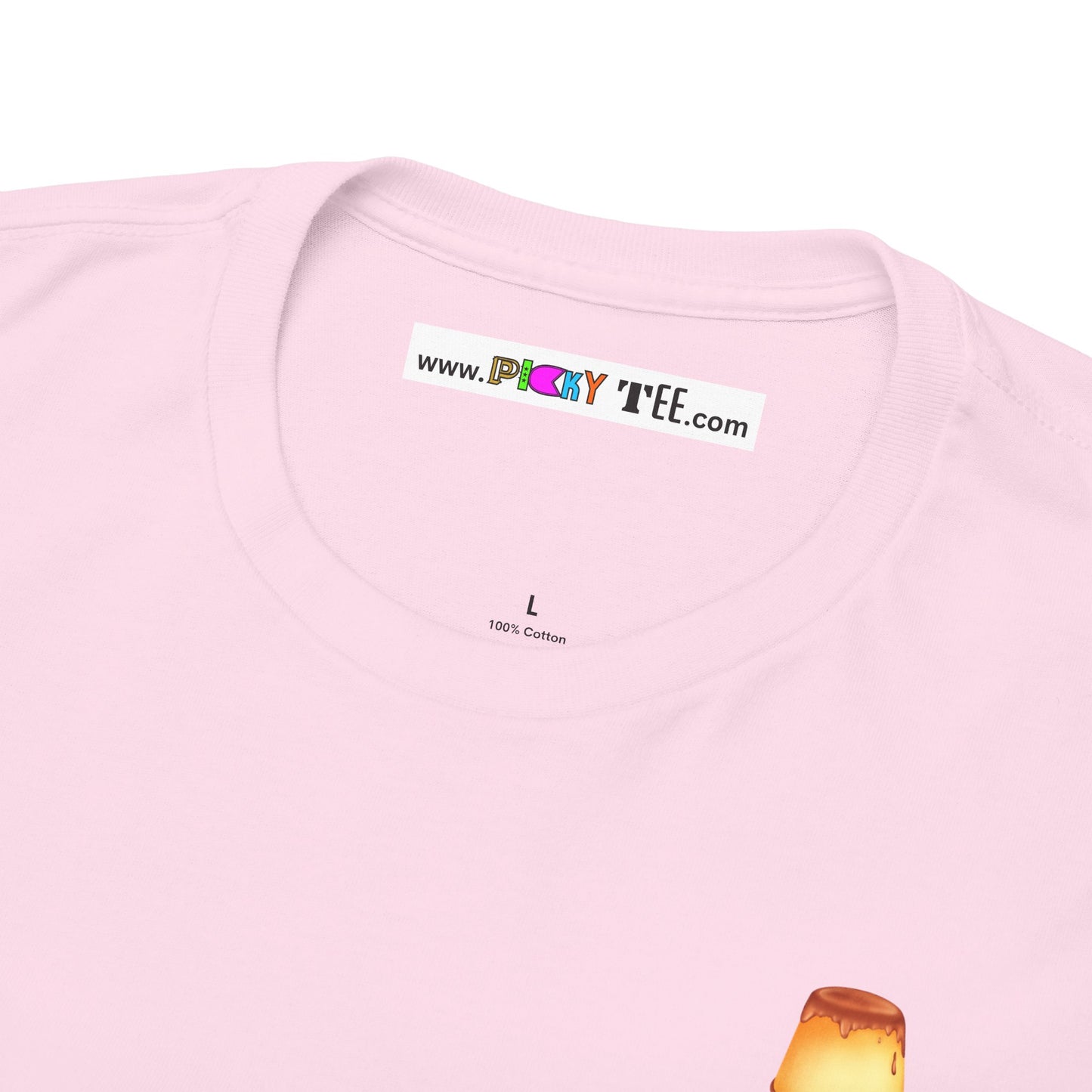 I LOVE IT WHEN A - FLAN COMES TOGETHER Unisex Heavy Cotton Tee
