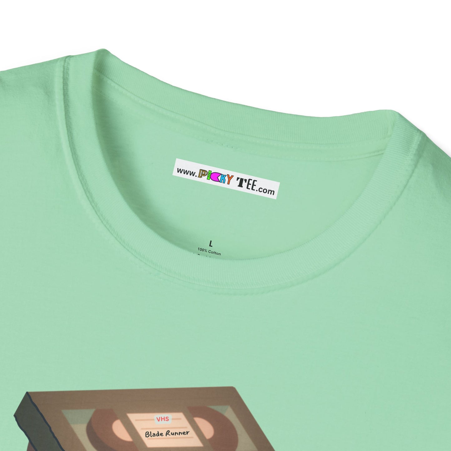80s VHStack Unisex Softstyle 100% Cotton T-Shirt