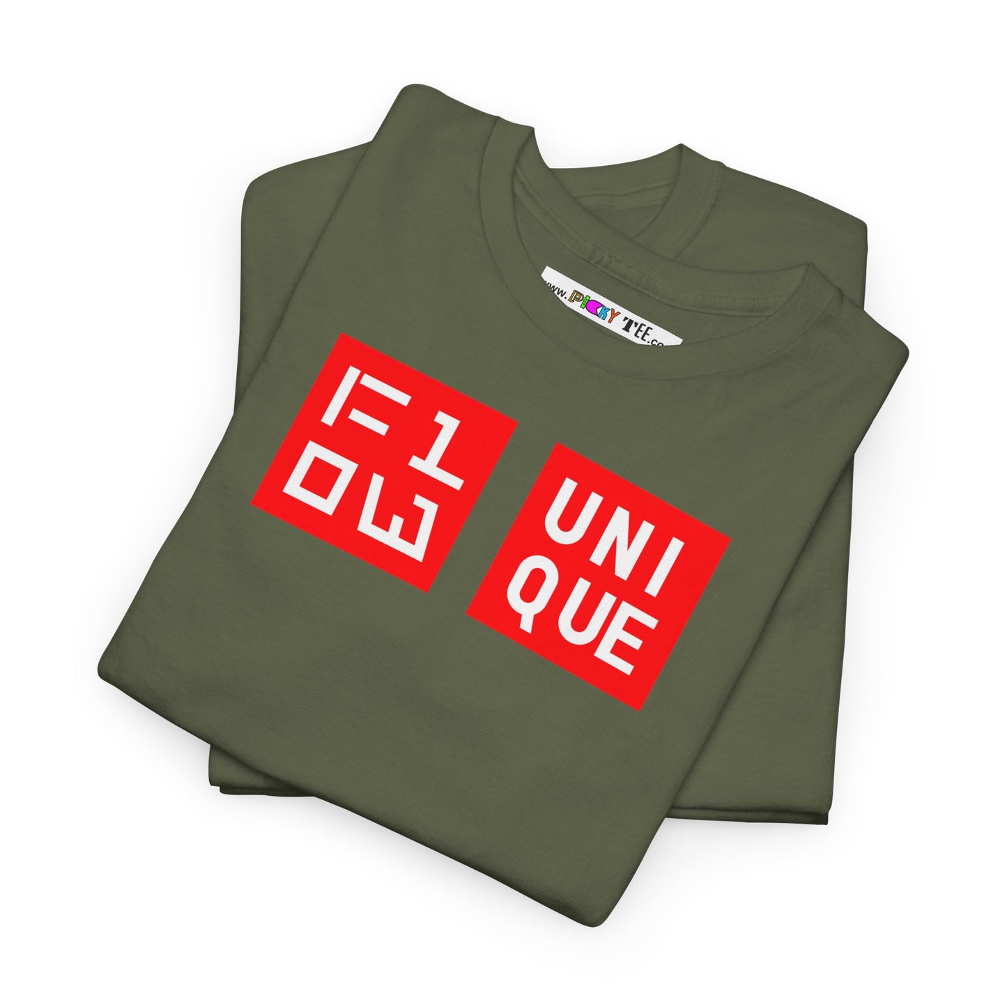 FLOW UNIQUE Unisex Heavy Cotton Tee