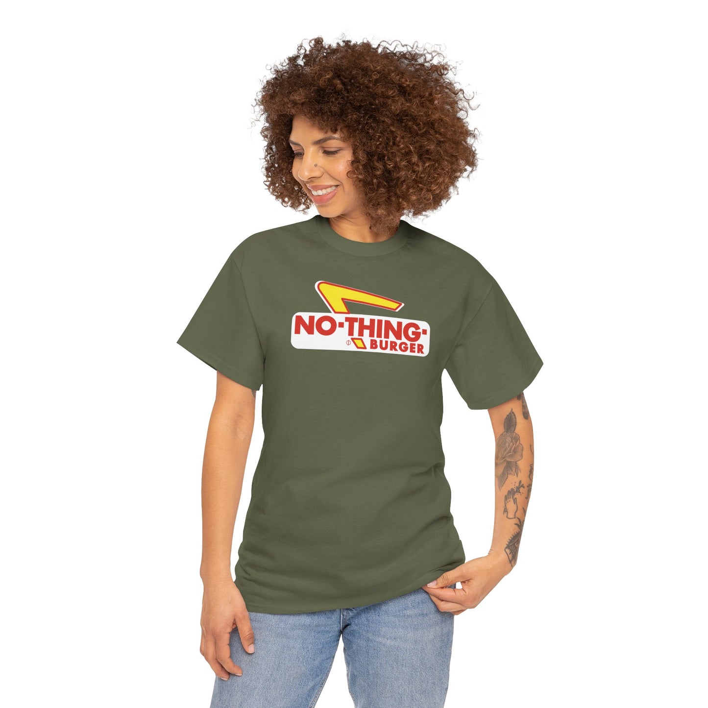 NO-THING-BURGER Unisex Heavy Cotton Tee