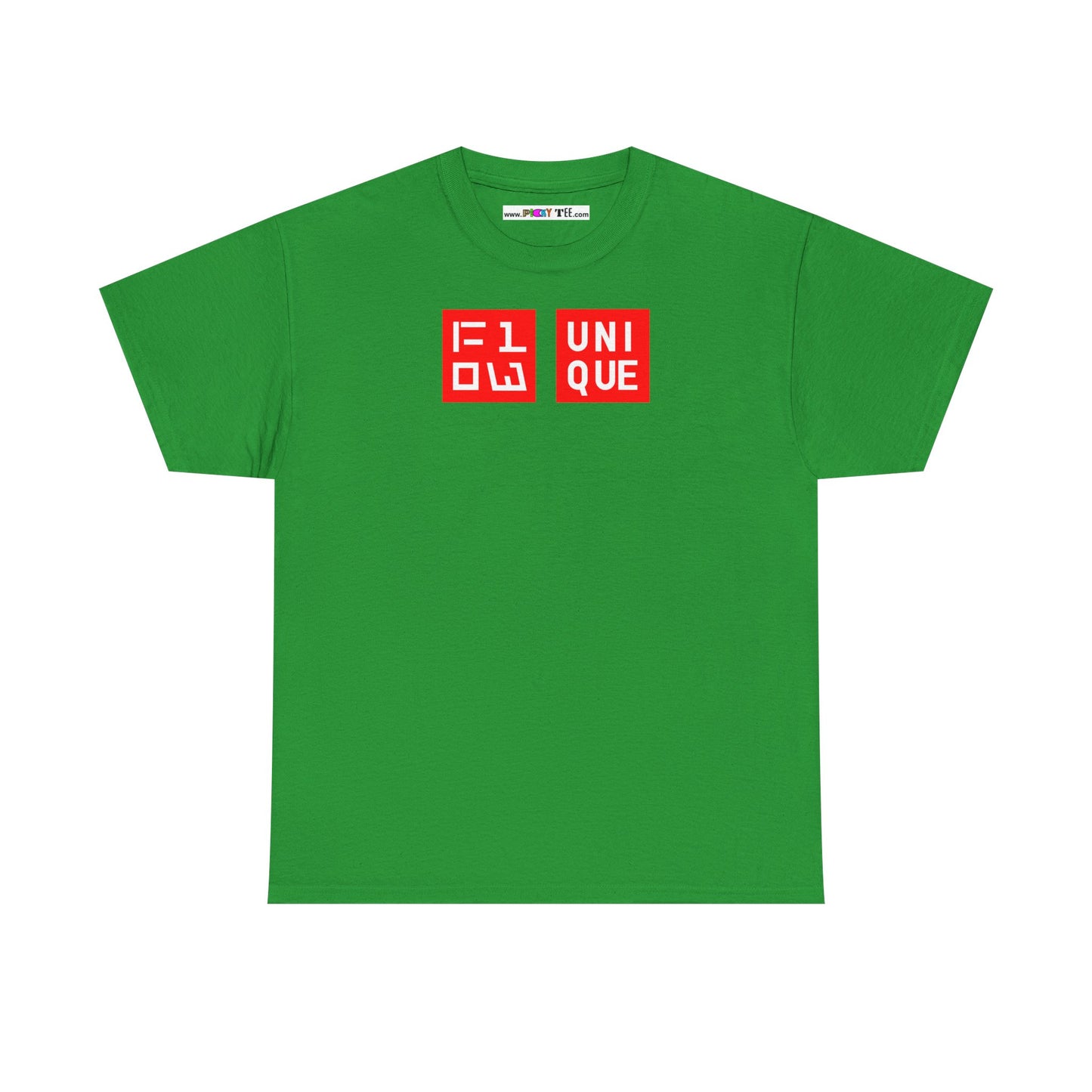 FLOW UNIQUE Unisex Heavy Cotton Tee