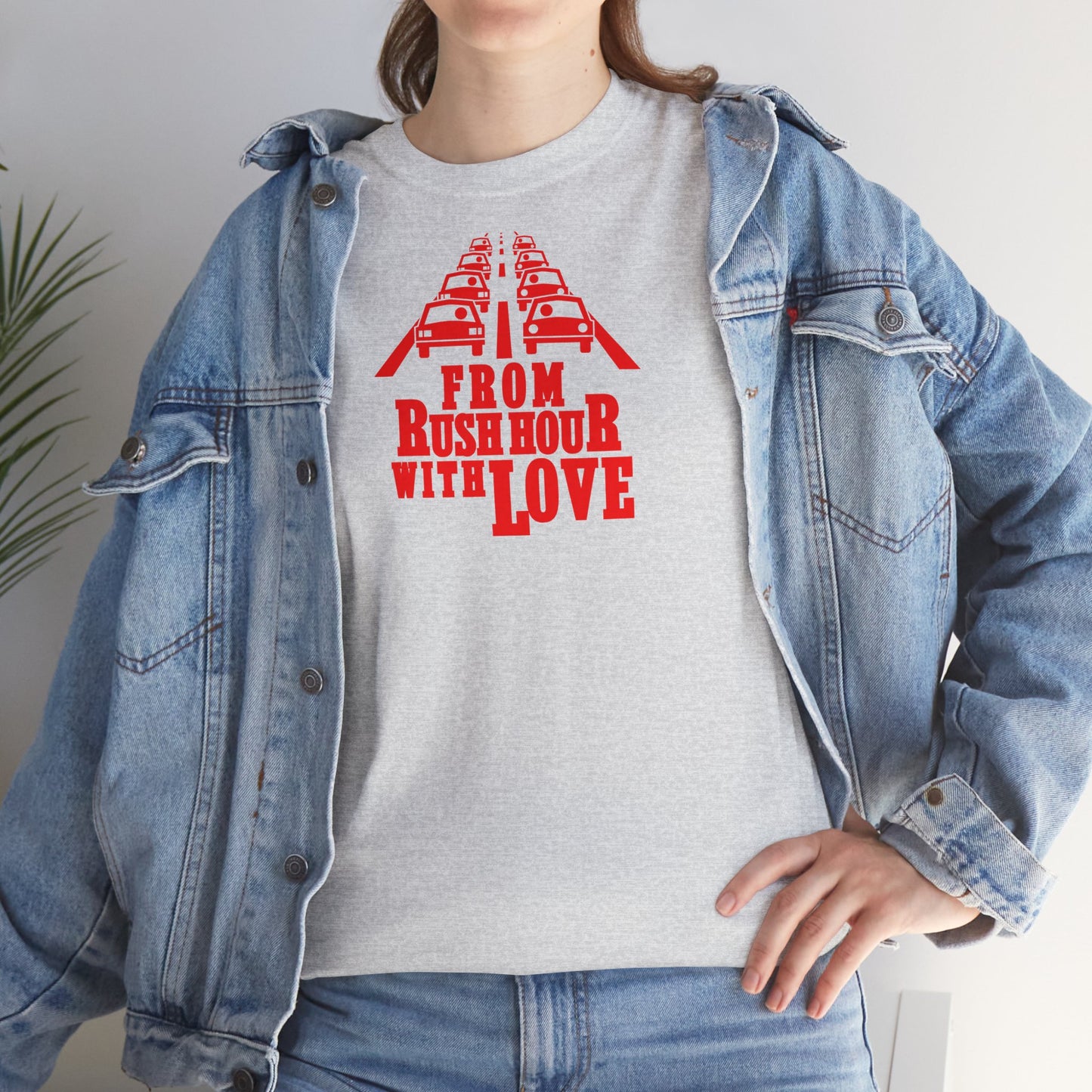 FROM RUSH HOUR WITH LOVE Unisex Heavy Cotton Tee