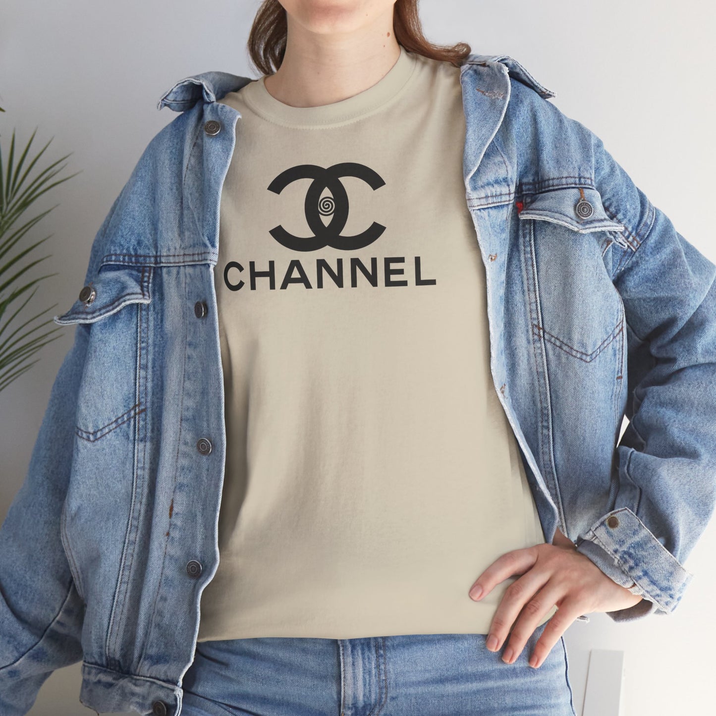 CHANNEL Unisex Heavy Cotton Tee