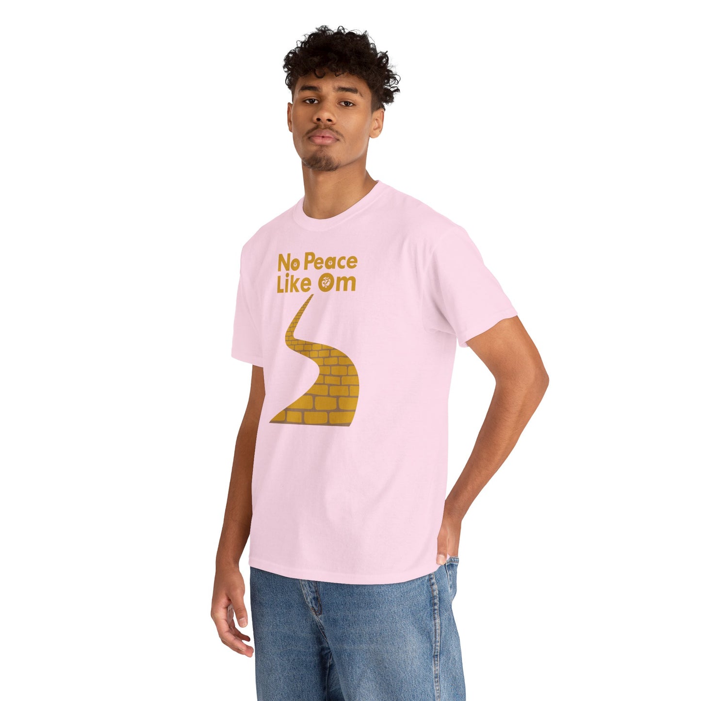 No Peace Like Om Unisex Heavy Cotton Tee