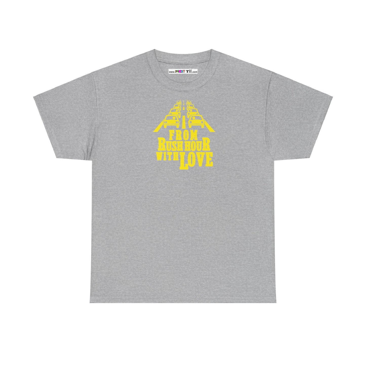 FROM RUSH HOUR WITH LOVE Unisex Heavy Cotton Tee