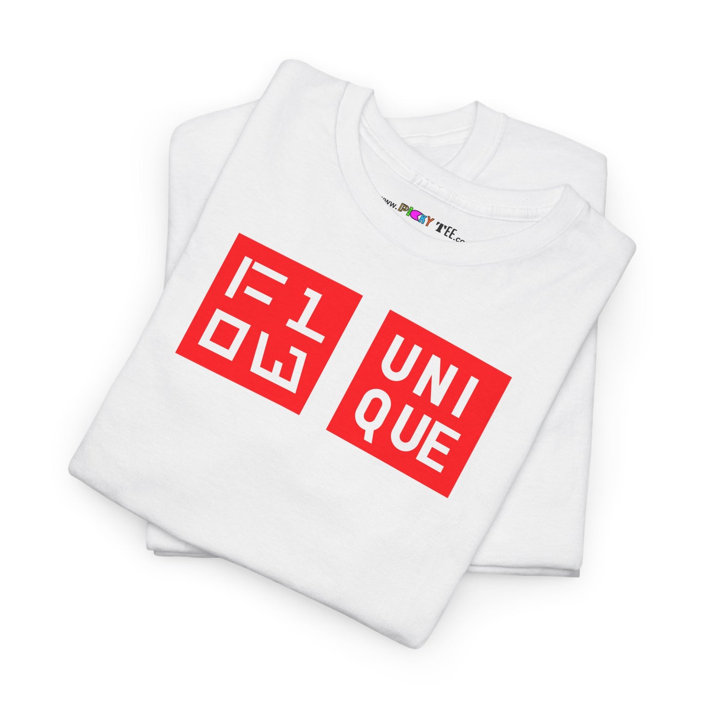 FLOW UNIQUE Unisex Heavy Cotton Tee
