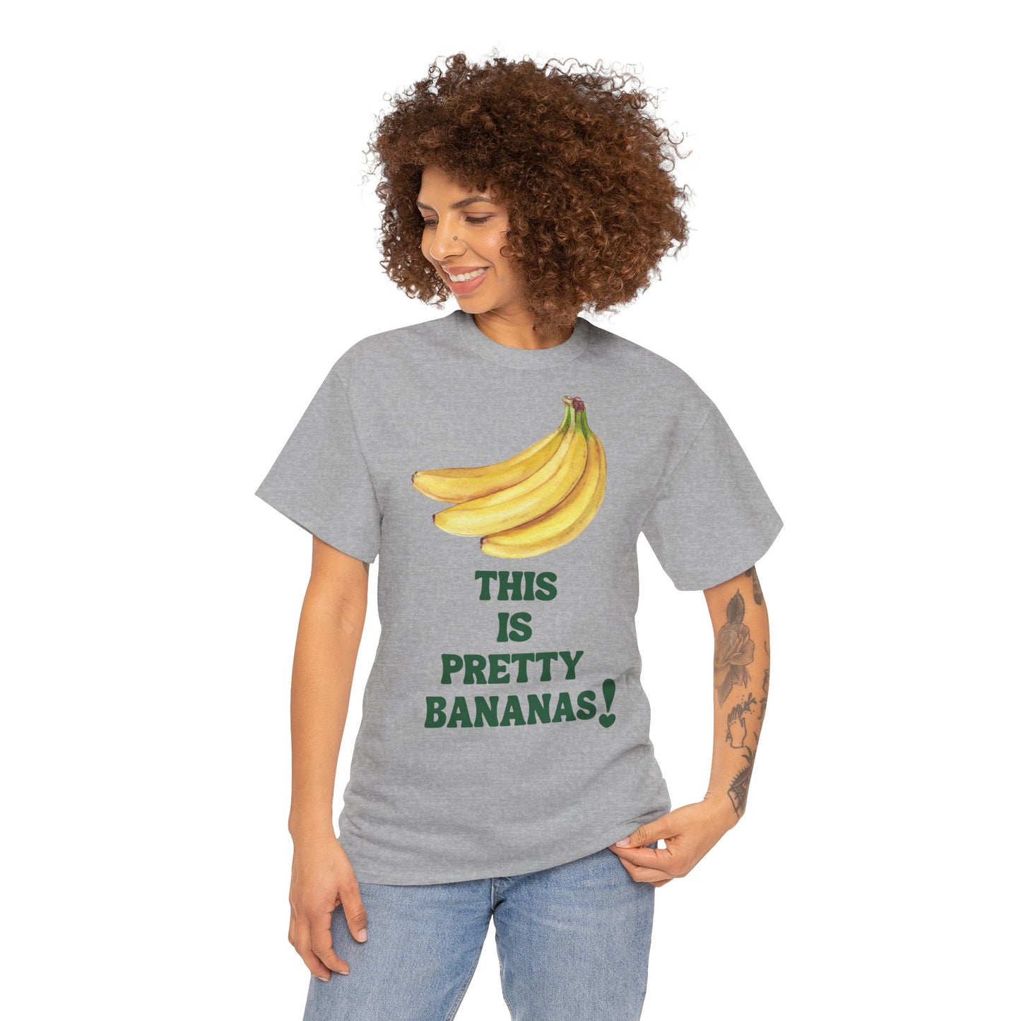 THIS IS PRETTY BANANAS! Unisex Heavy Cotton Tee