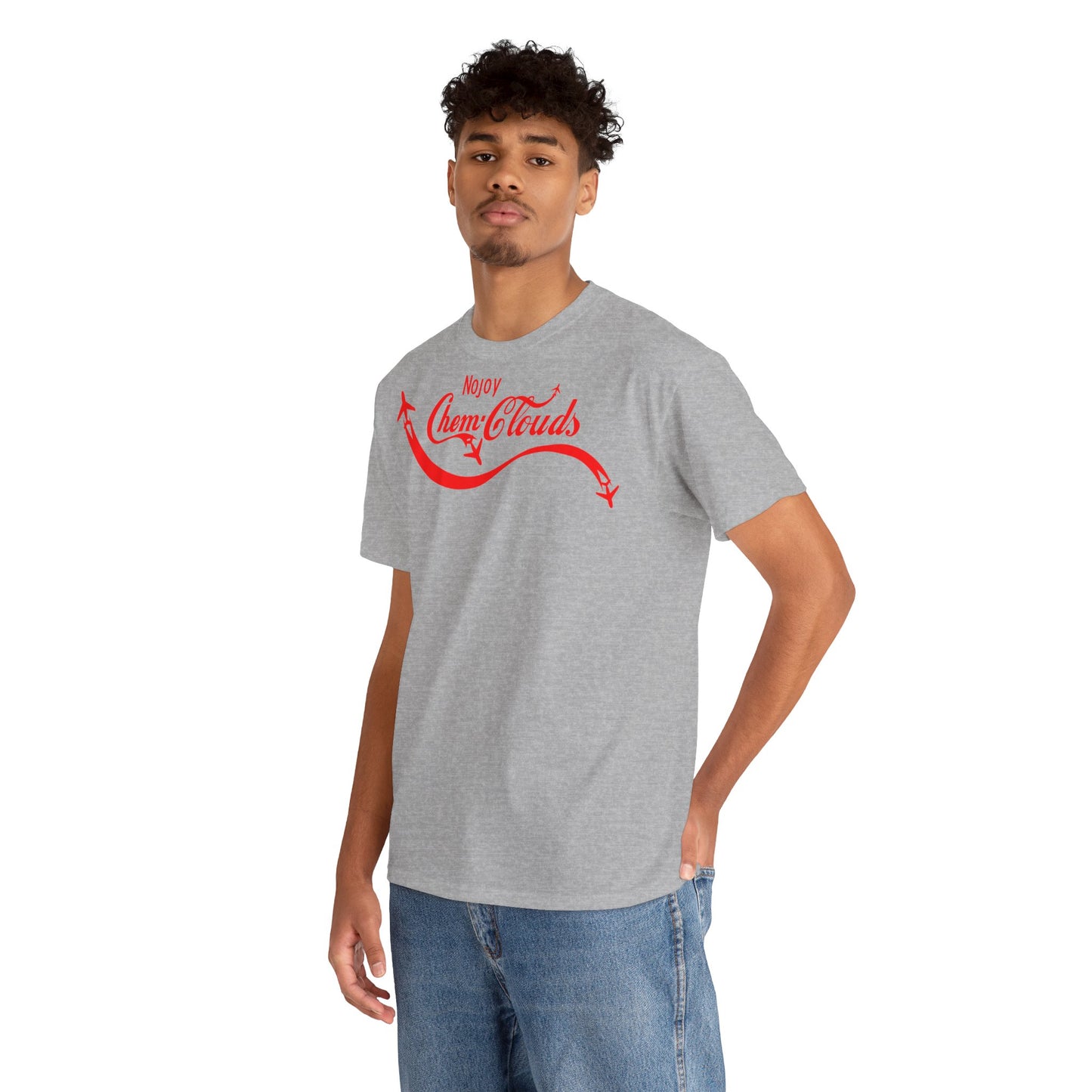 No Joy Chem Clouds Unisex Heavy Cotton Tee