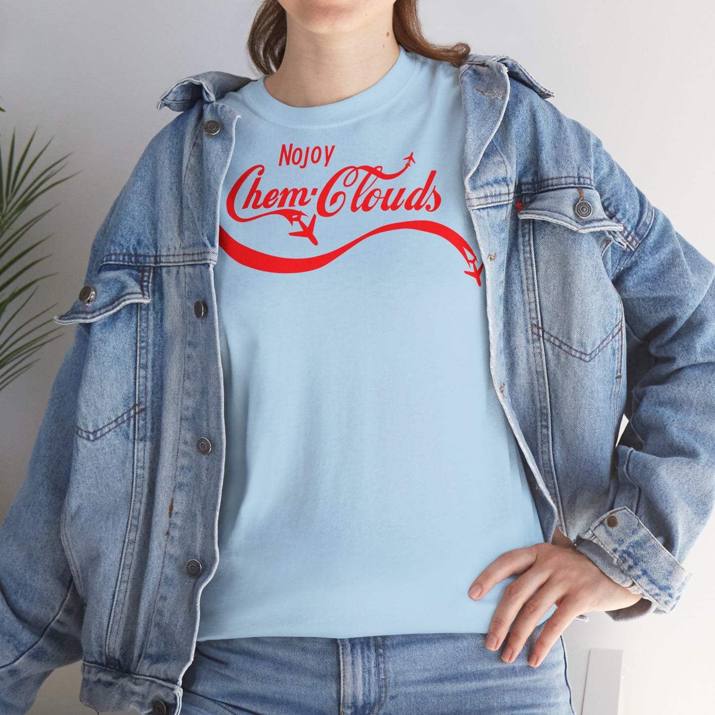 No Joy Chem Clouds Unisex Heavy Cotton Tee