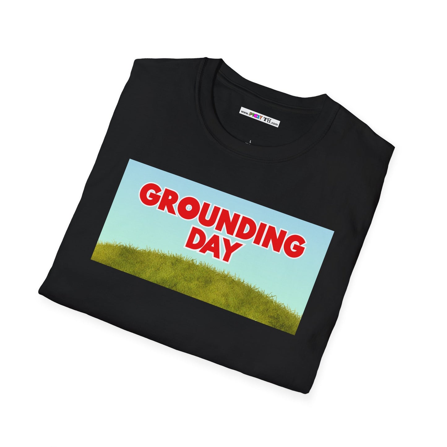 GROUNDING DAY Unisex Softstyle 100% Cotton T-Shirt