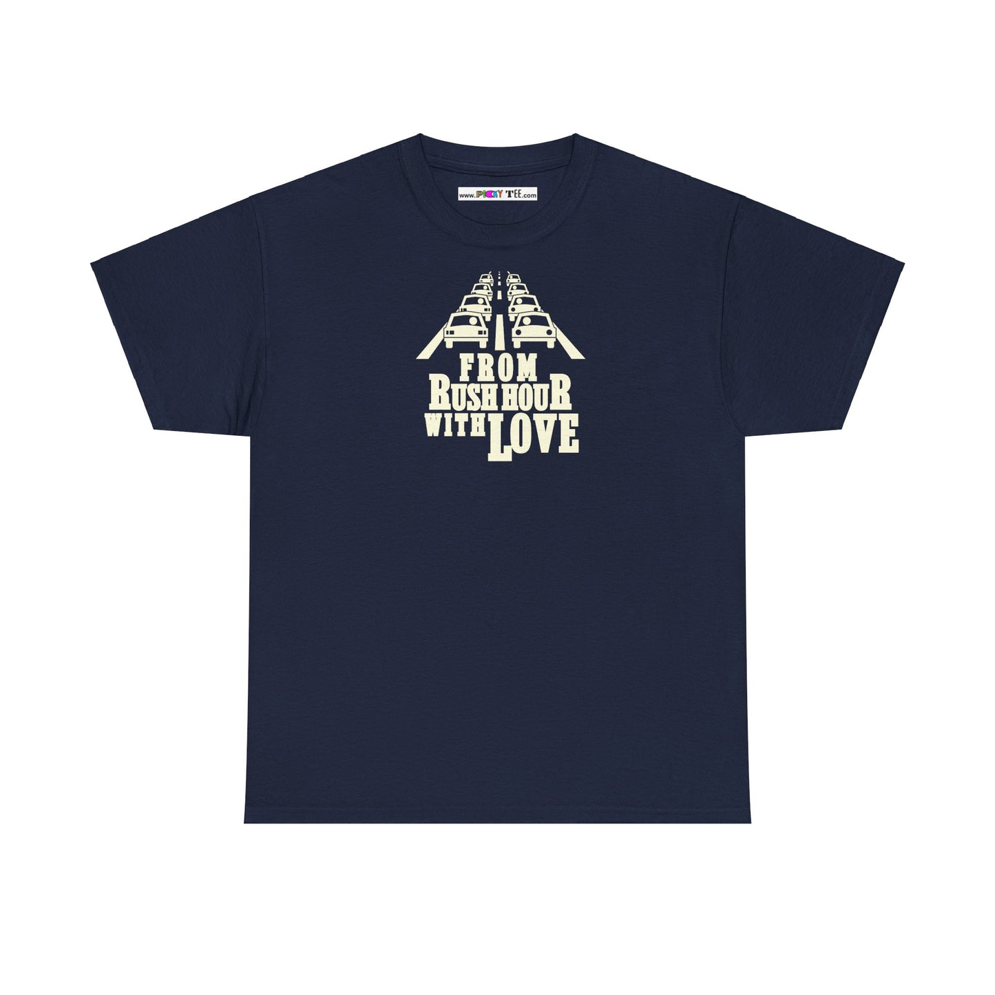FROM RUSH HOUR WITH LOVE Unisex Heavy Cotton Tee