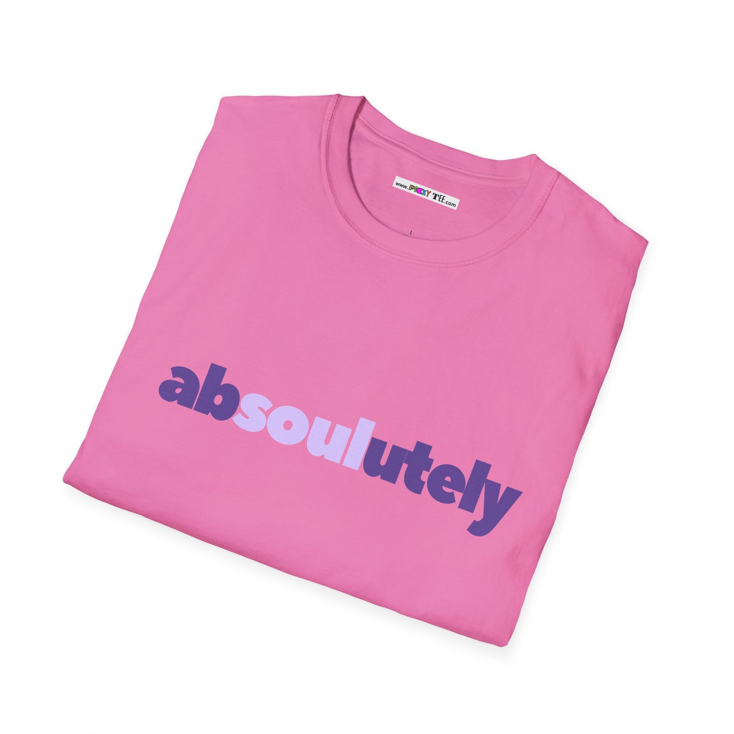 abSOULutely Unisex Softstyle 100% Cotton T-Shirt