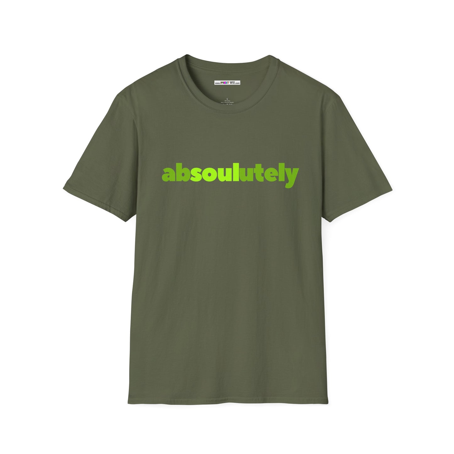 abSOULutely Unisex Softstyle 100% Cotton T-Shirt