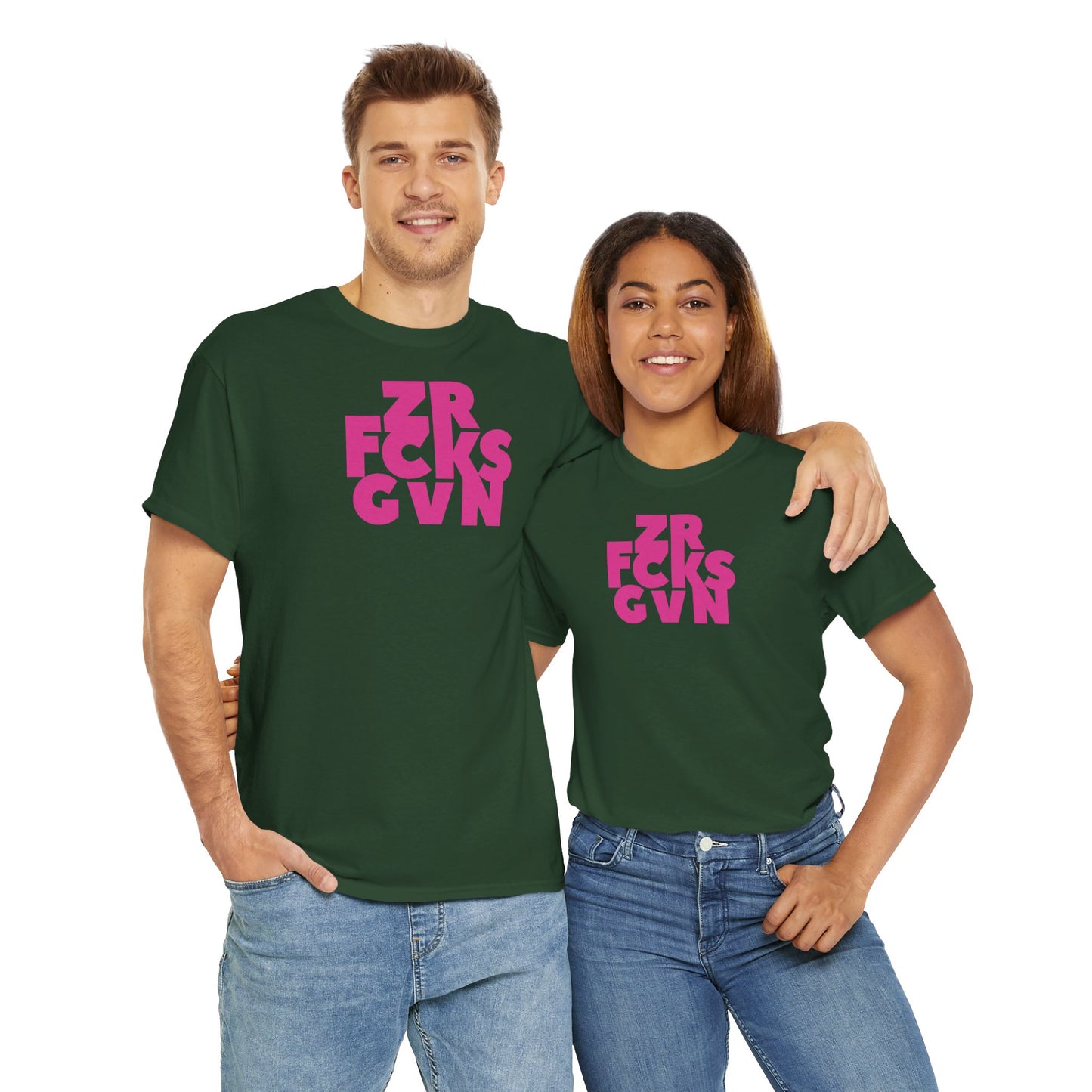 ZR FCKS GVN Unisex Heavy Cotton Tee