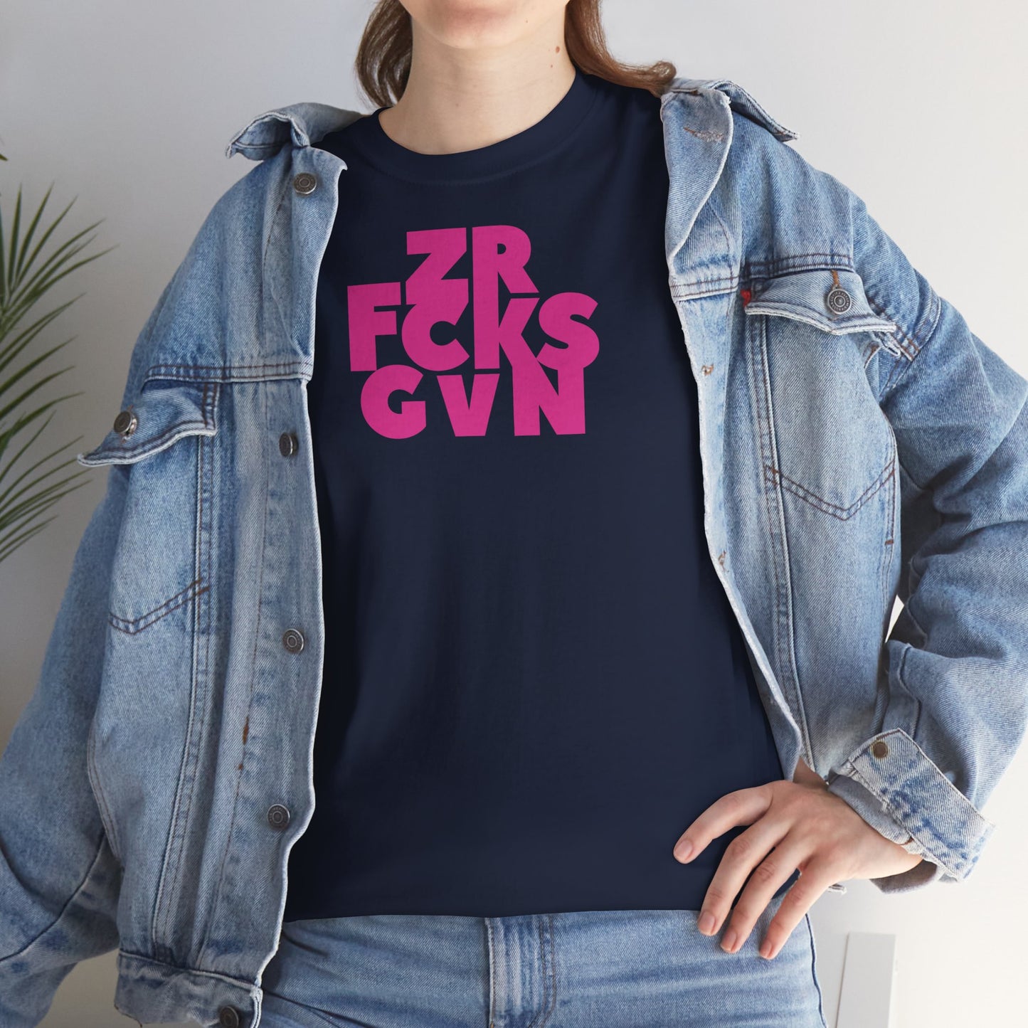ZR FCKS GVN Unisex Heavy Cotton Tee