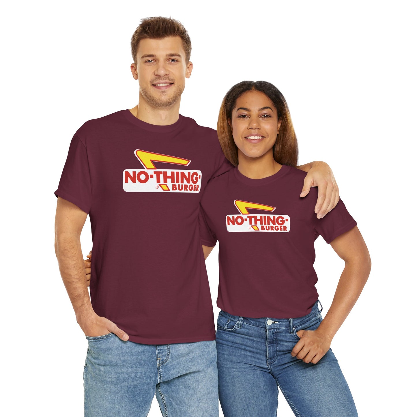NO-THING-BURGER Unisex Heavy Cotton Tee