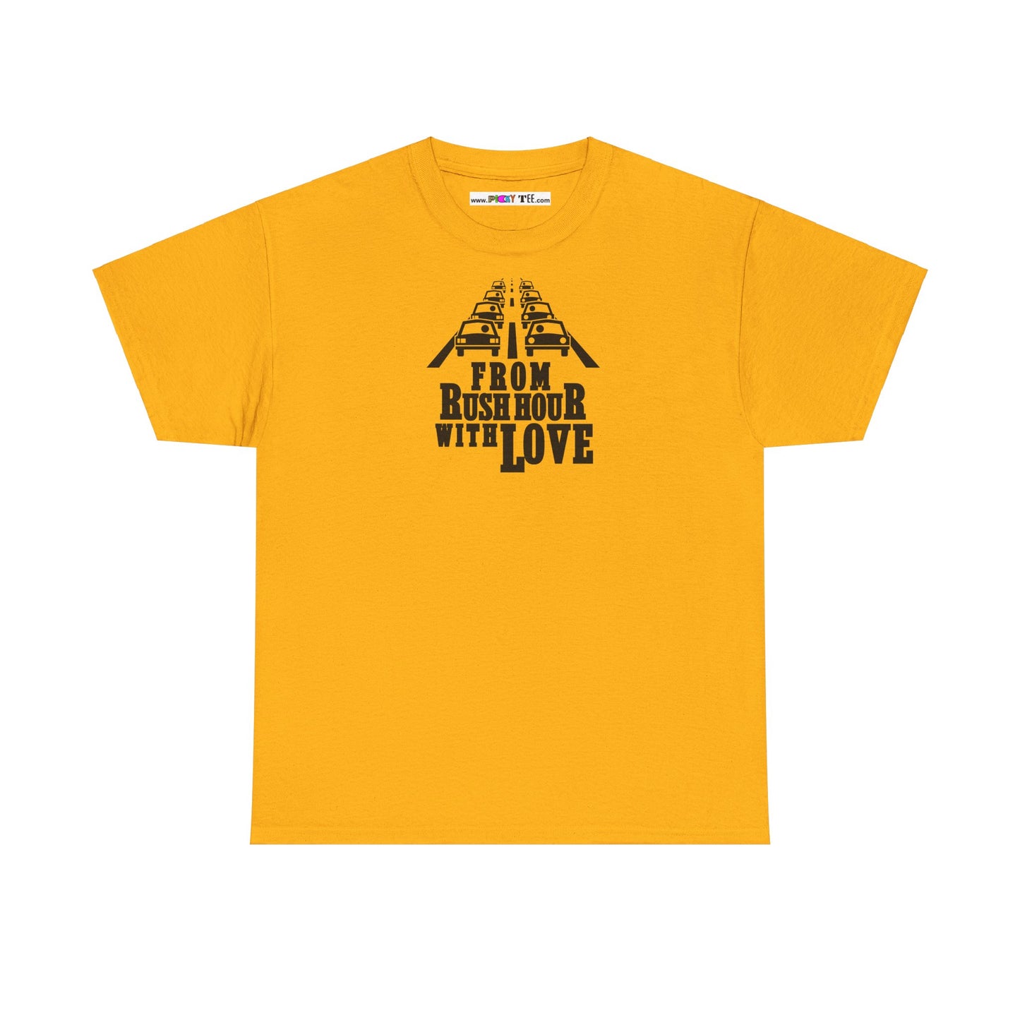 FROM RUSH HOUR WITH LOVE Unisex Heavy Cotton Tee