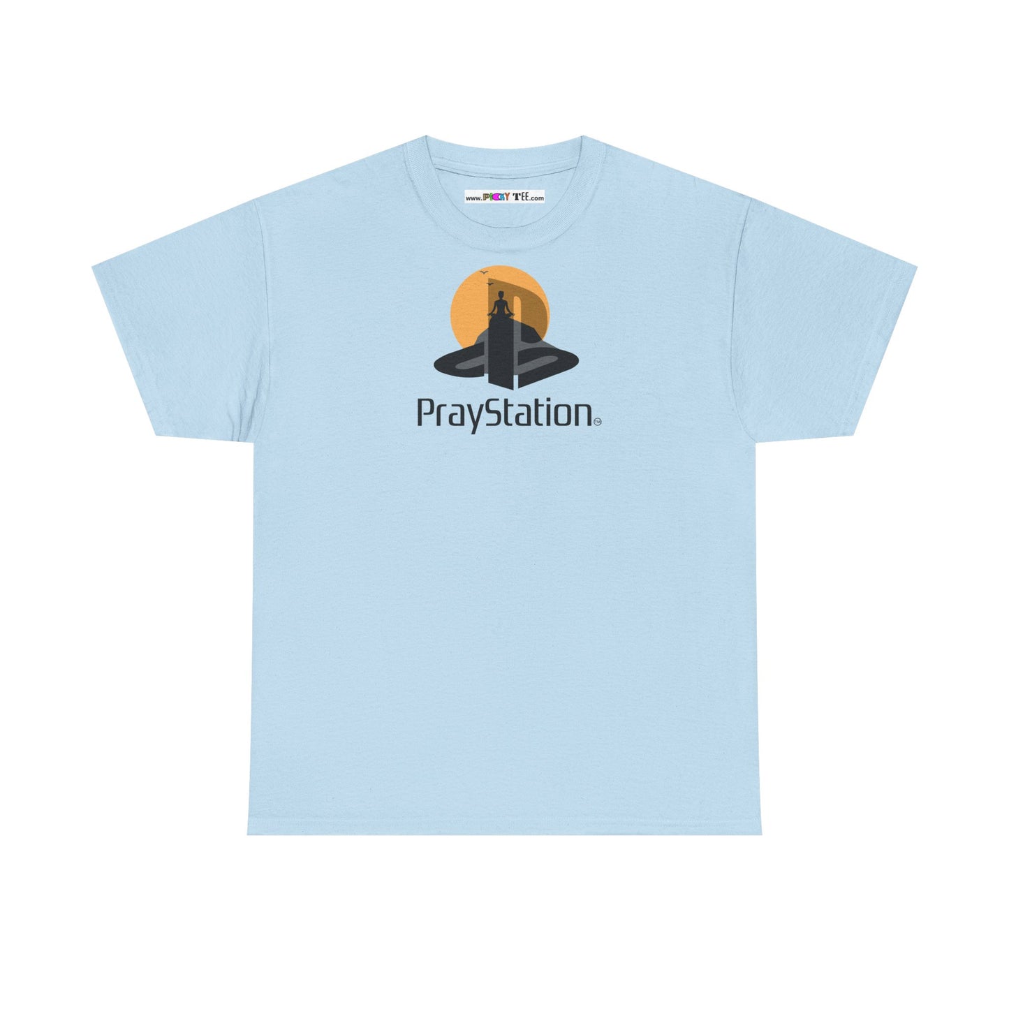 PrayStation Unisex Heavy Cotton Tee
