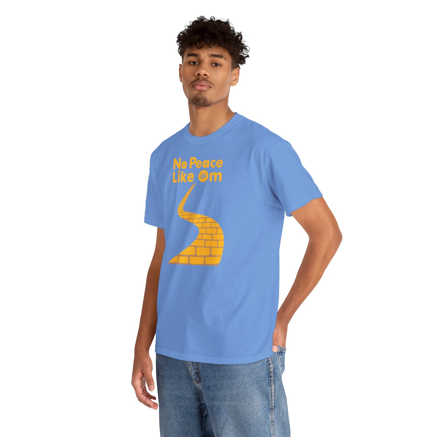No Peace Like Om Unisex Heavy Cotton Tee