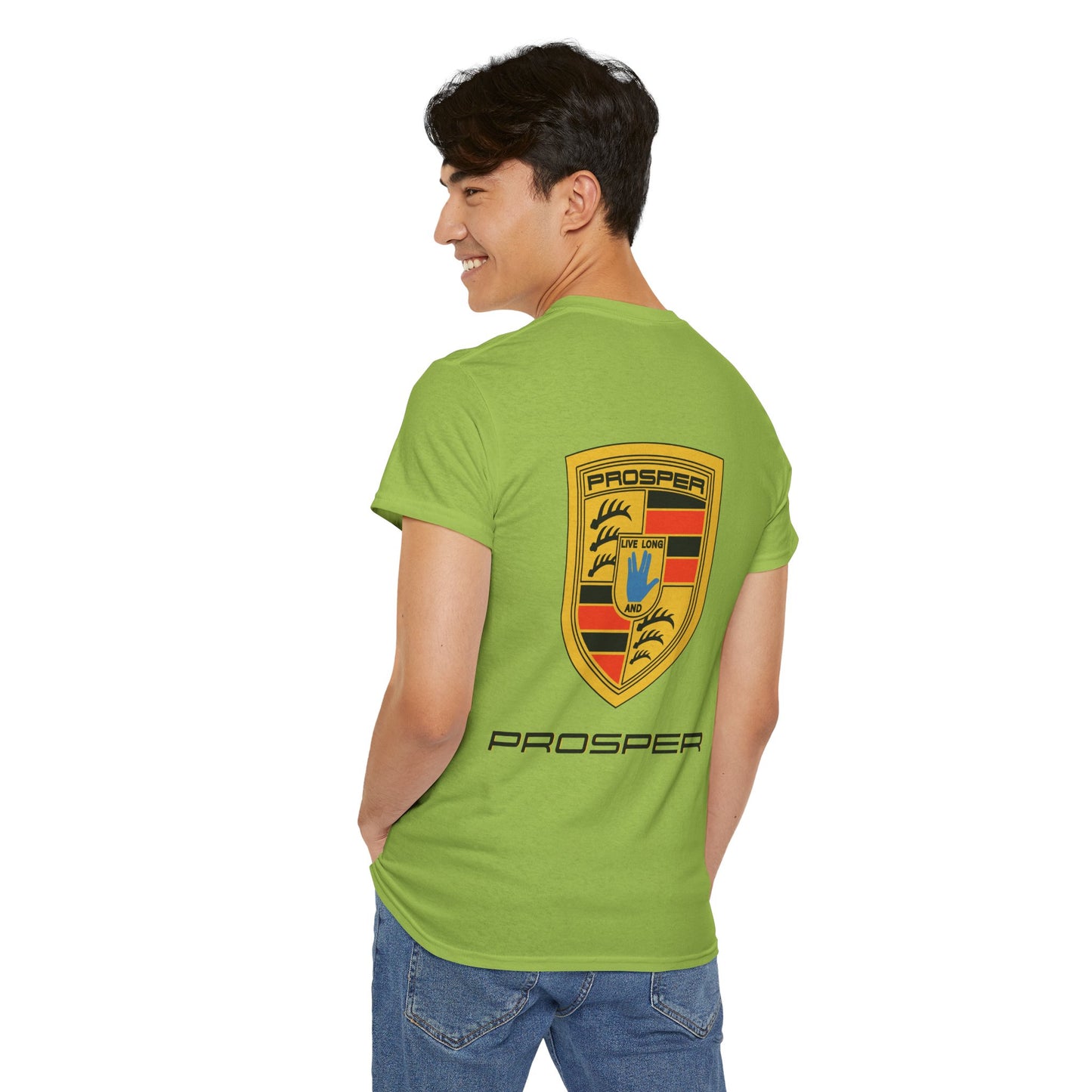 PROSPER, live long and...PROSPER Unisex Heavy Cotton Tee