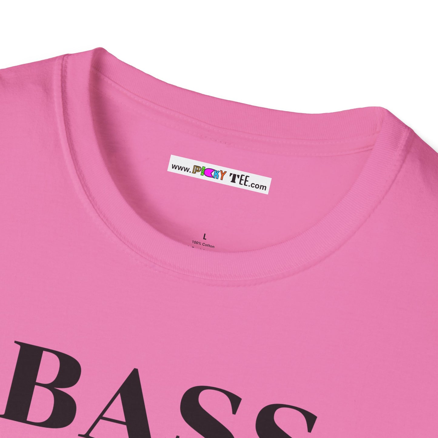 BASS HUGE BASS Unisex Softstyle 100% Cotton T-Shirt