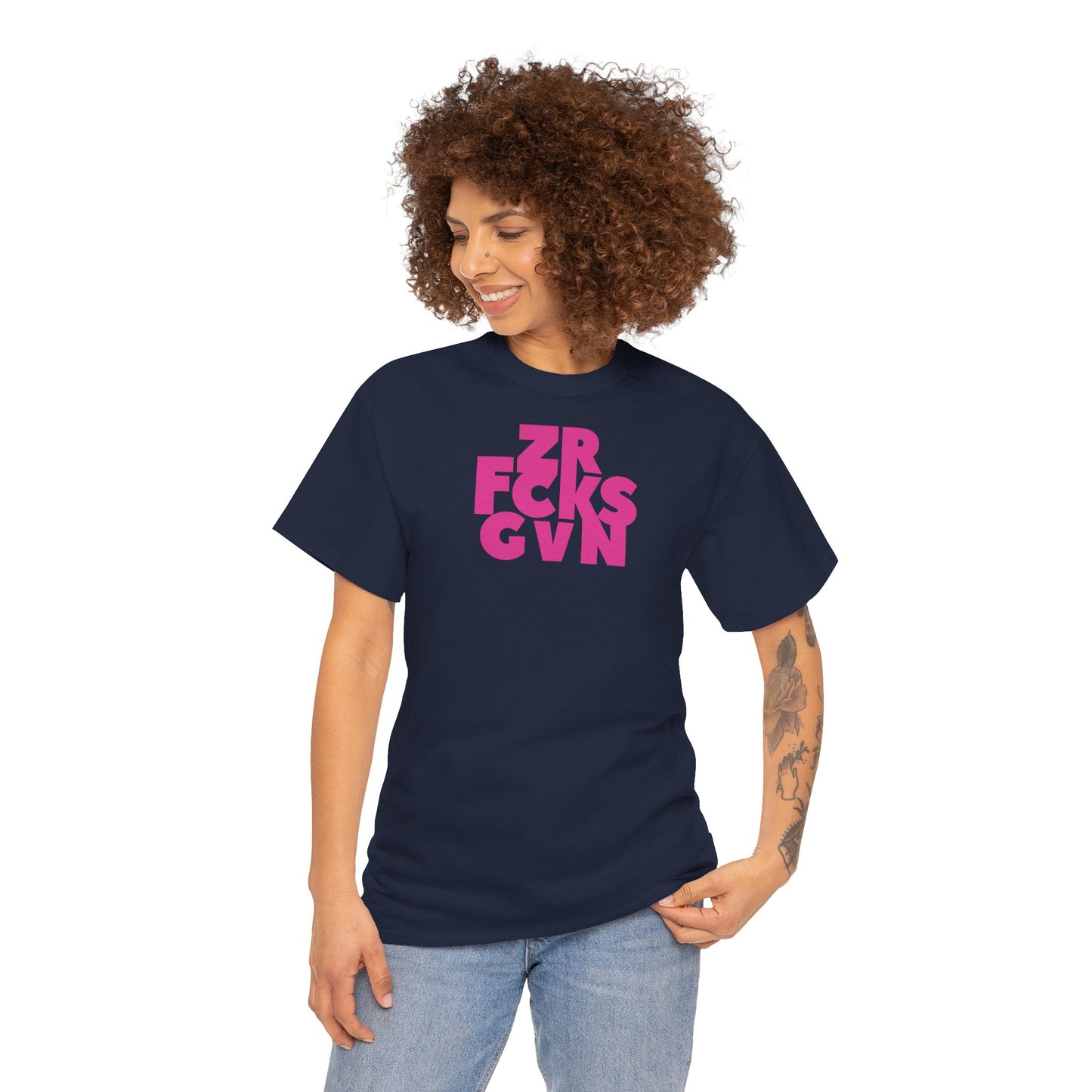 ZR FCKS GVN Unisex Heavy Cotton Tee