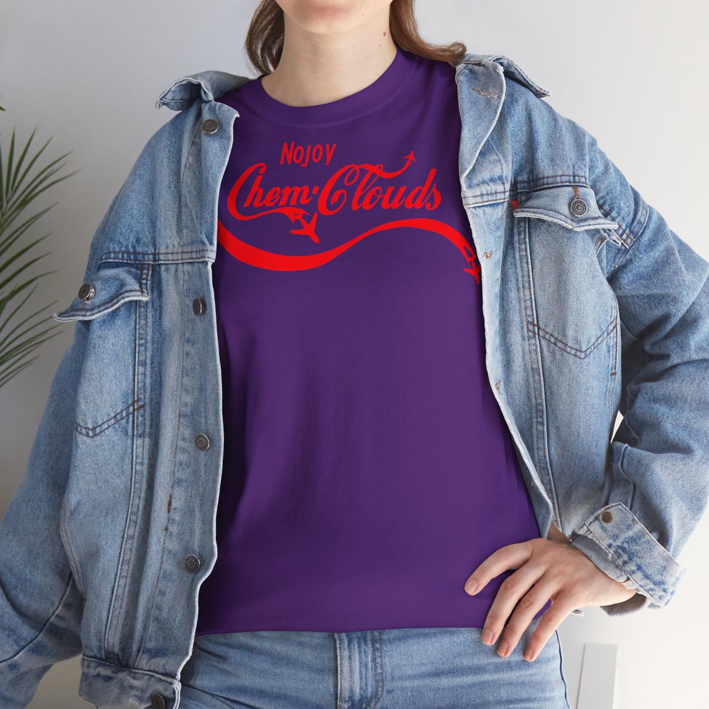 No Joy Chem Clouds Unisex Heavy Cotton Tee