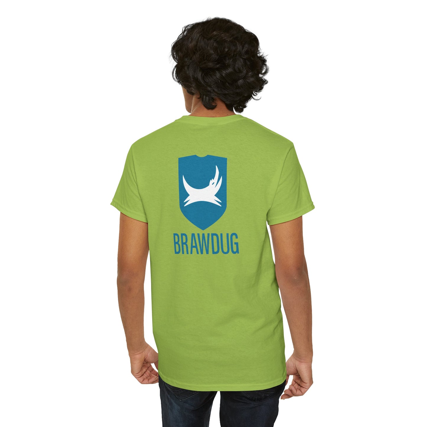 BRAWDUG Unisex Heavy Cotton Tee