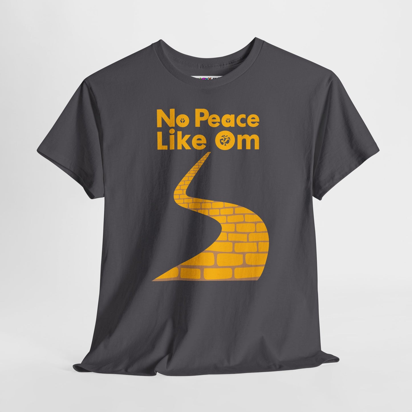 No Peace Like Om Unisex Heavy Cotton Tee