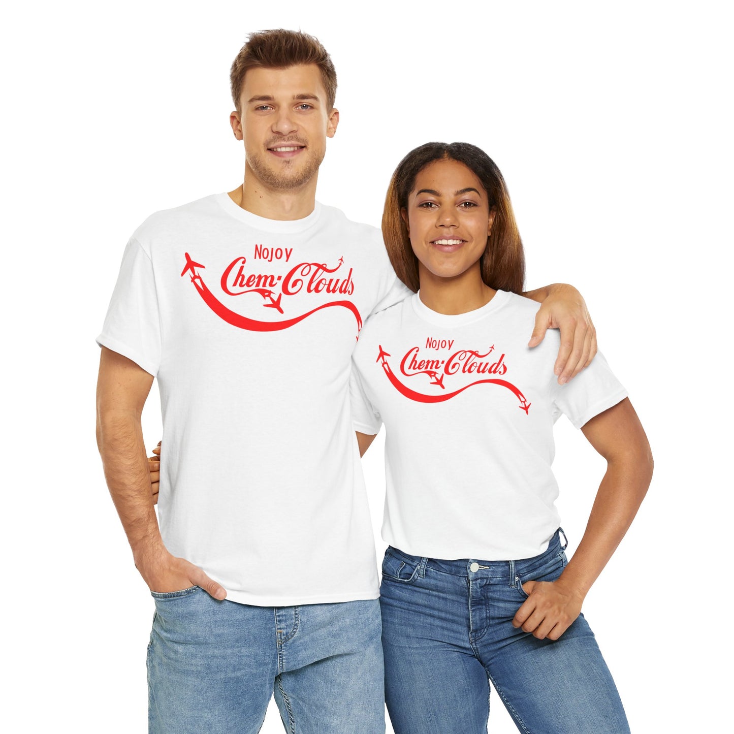 No Joy Chem Clouds Unisex Heavy Cotton Tee