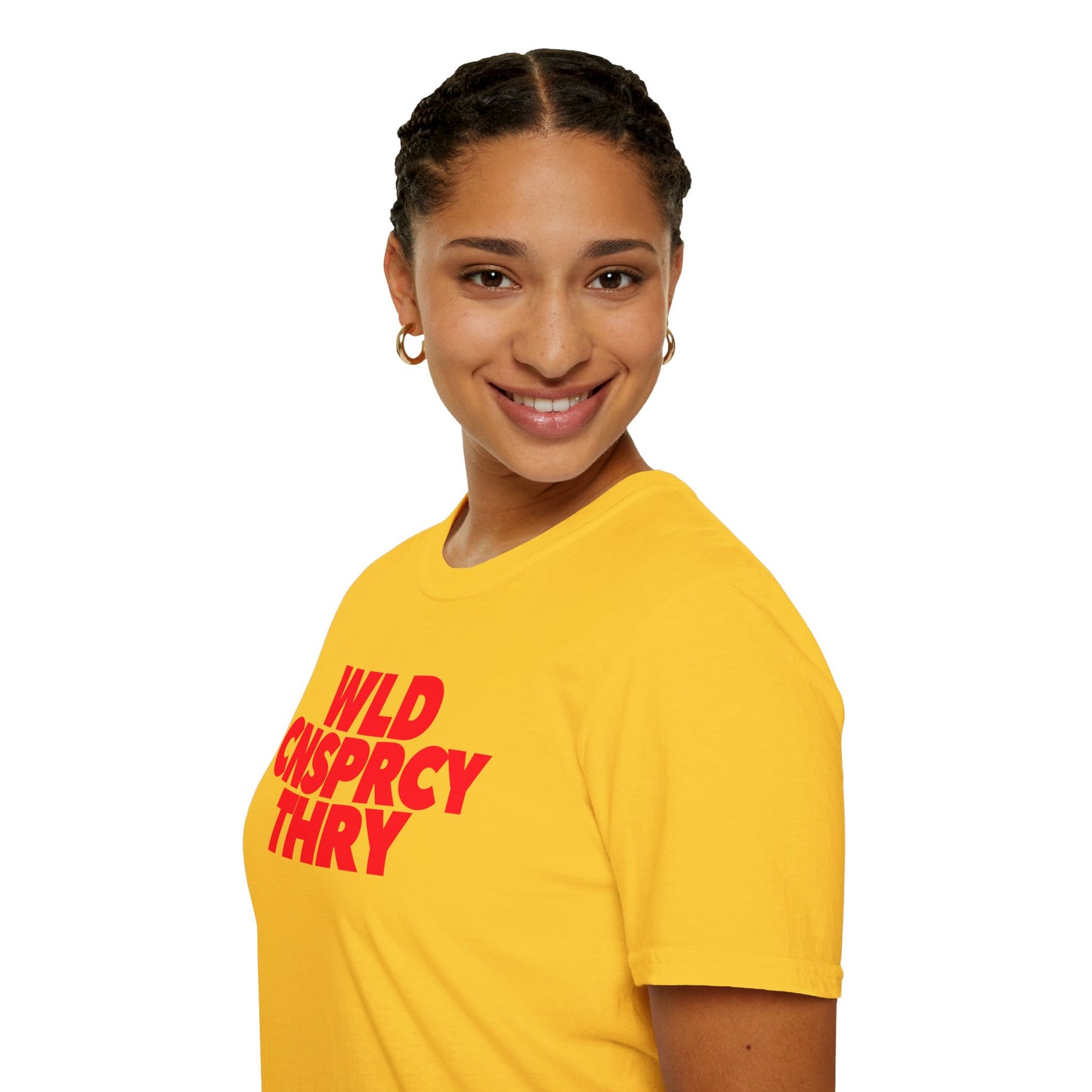 WLD CNSPRCY THRY Unisex Softstyle 100% Cotton T-Shirt