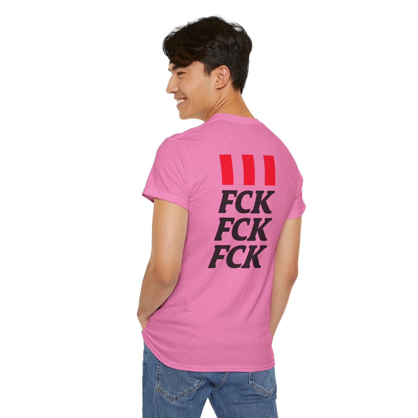 FCK FCK FCK Unisex Heavy Cotton Tee
