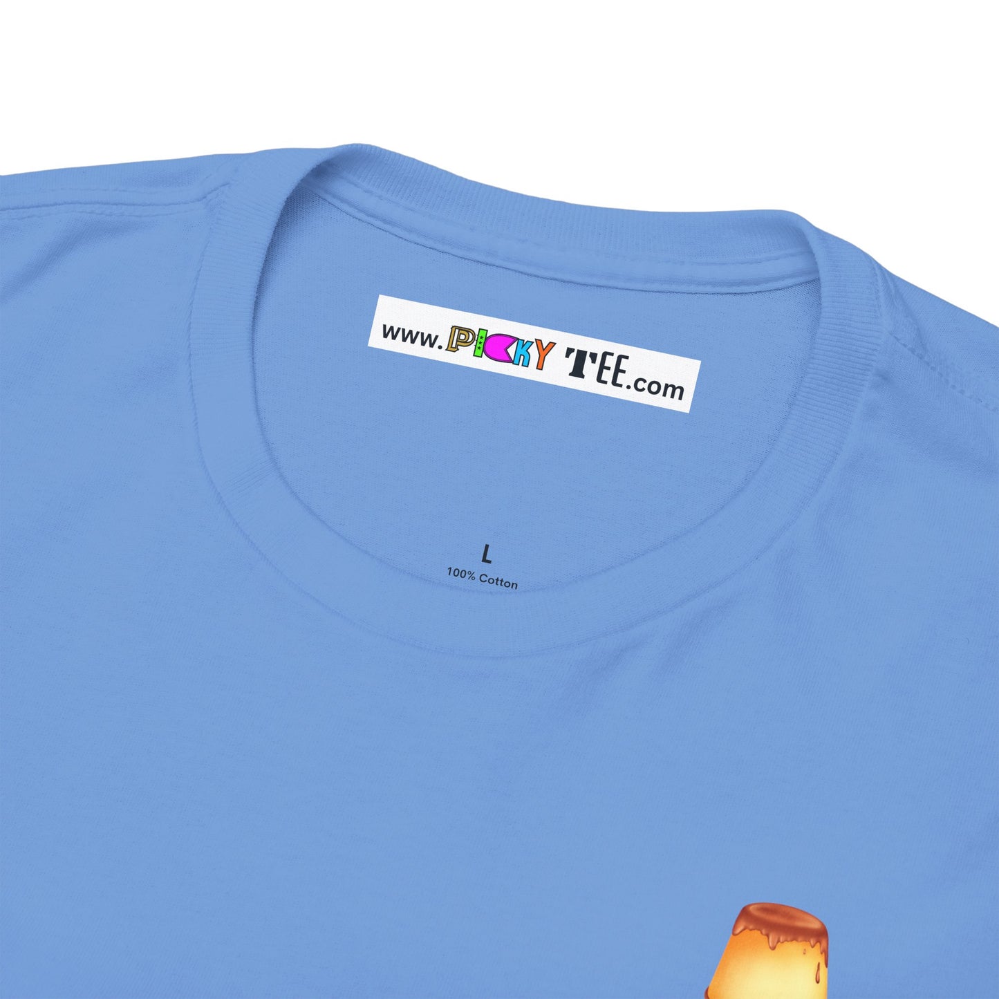 I LOVE IT WHEN A - FLAN COMES TOGETHER Unisex Heavy Cotton Tee