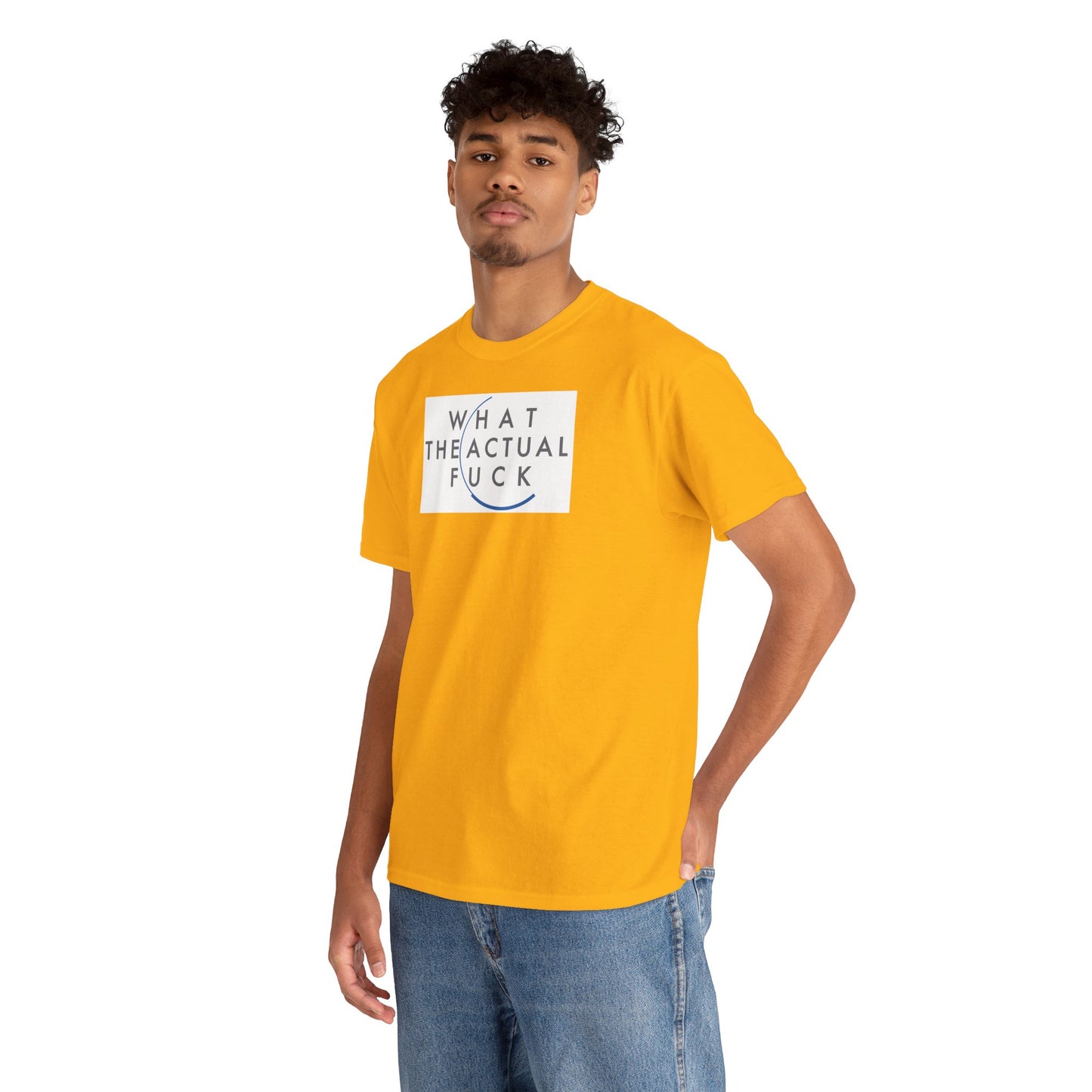 WHAT THE ACTUAL FUCK Unisex Heavy Cotton Tee
