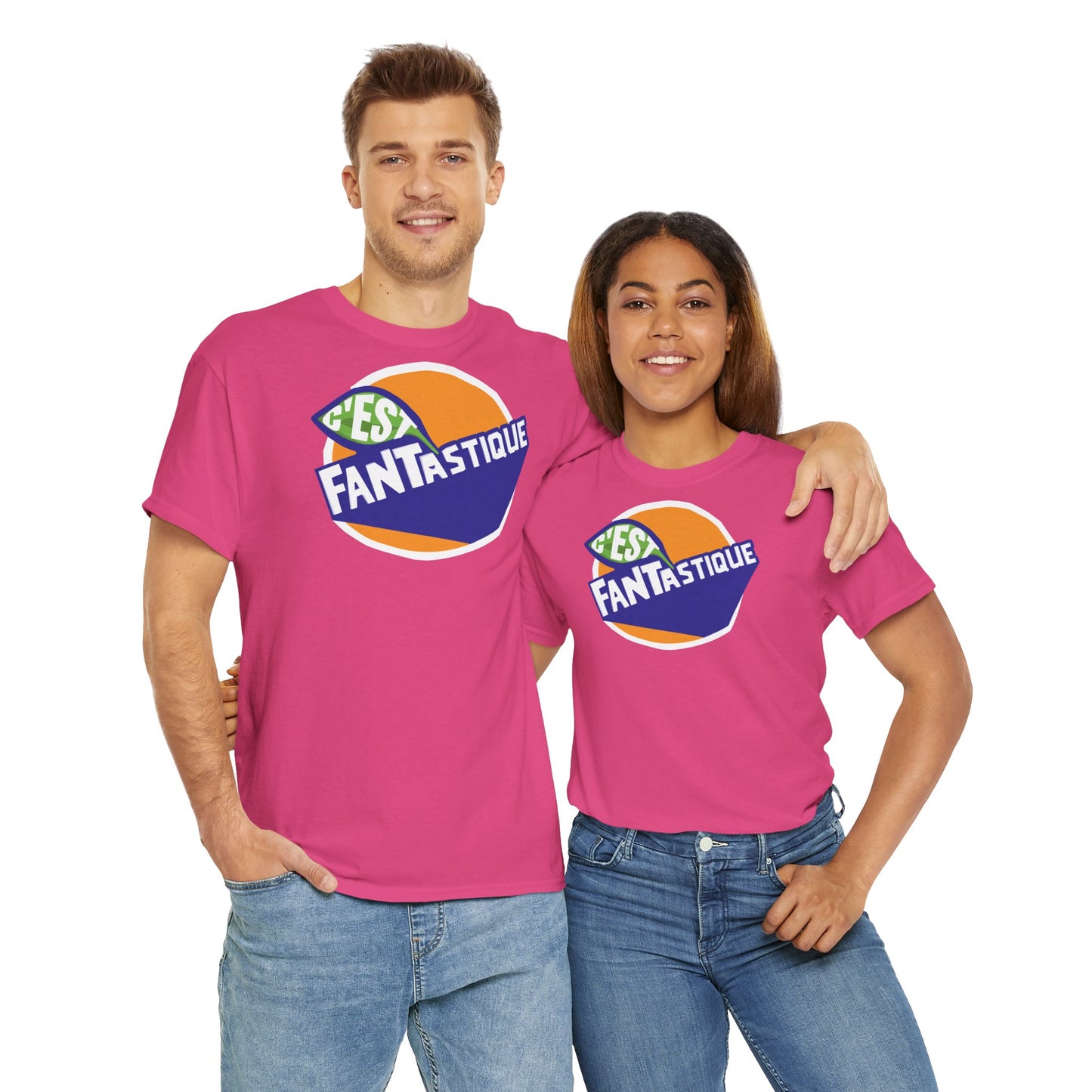 C'EST FANTASTIQUE Unisex Heavy Cotton Tee