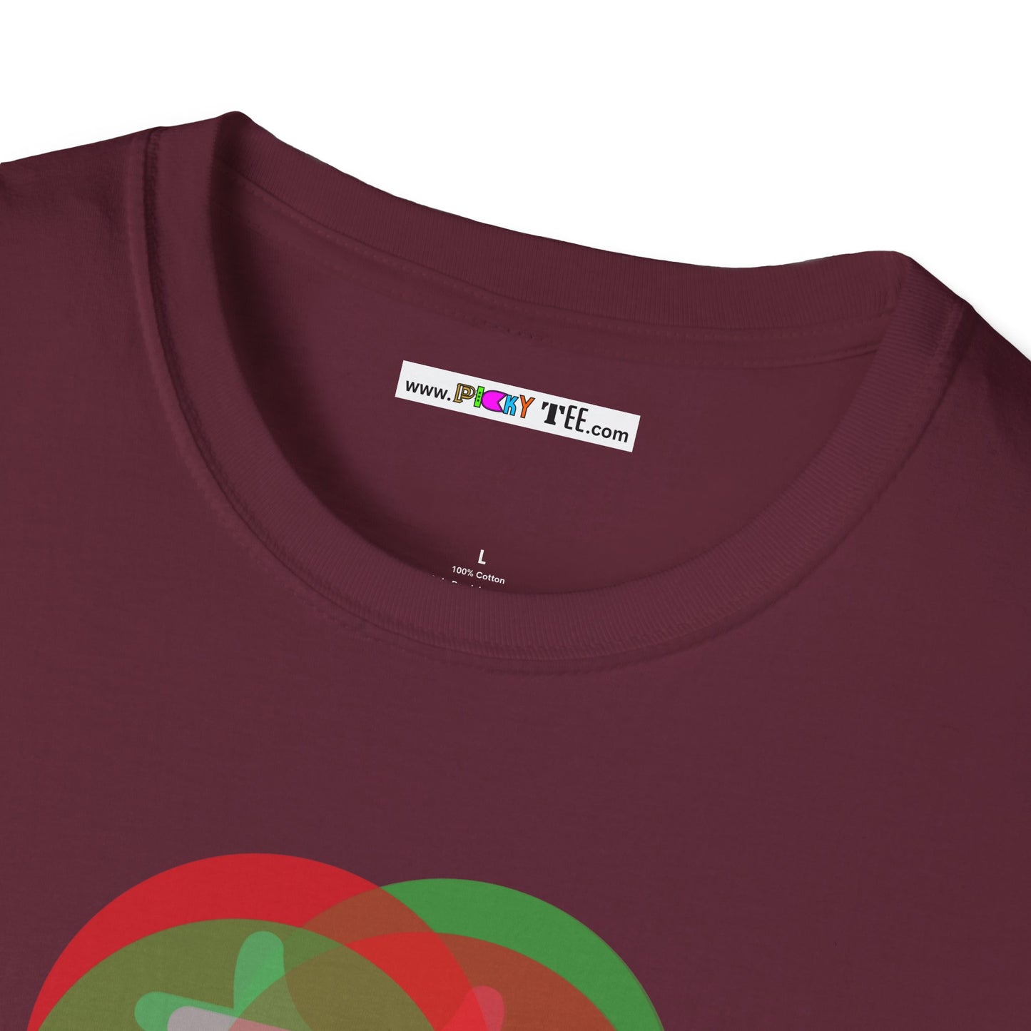 JUST THE RIGHT AMOUNT OF WHELMED Unisex Softstyle 100% Cotton T-Shirt