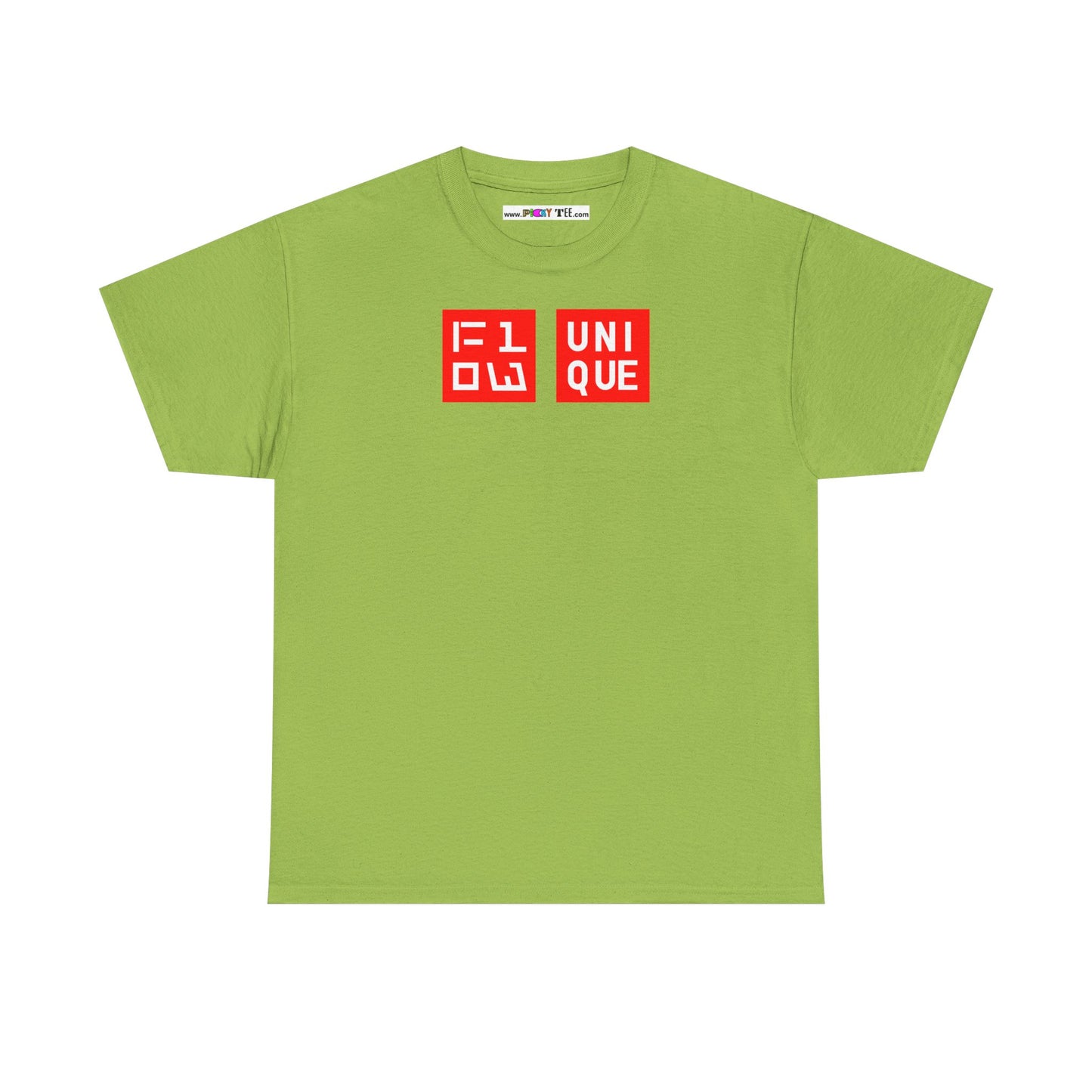 FLOW UNIQUE Unisex Heavy Cotton Tee