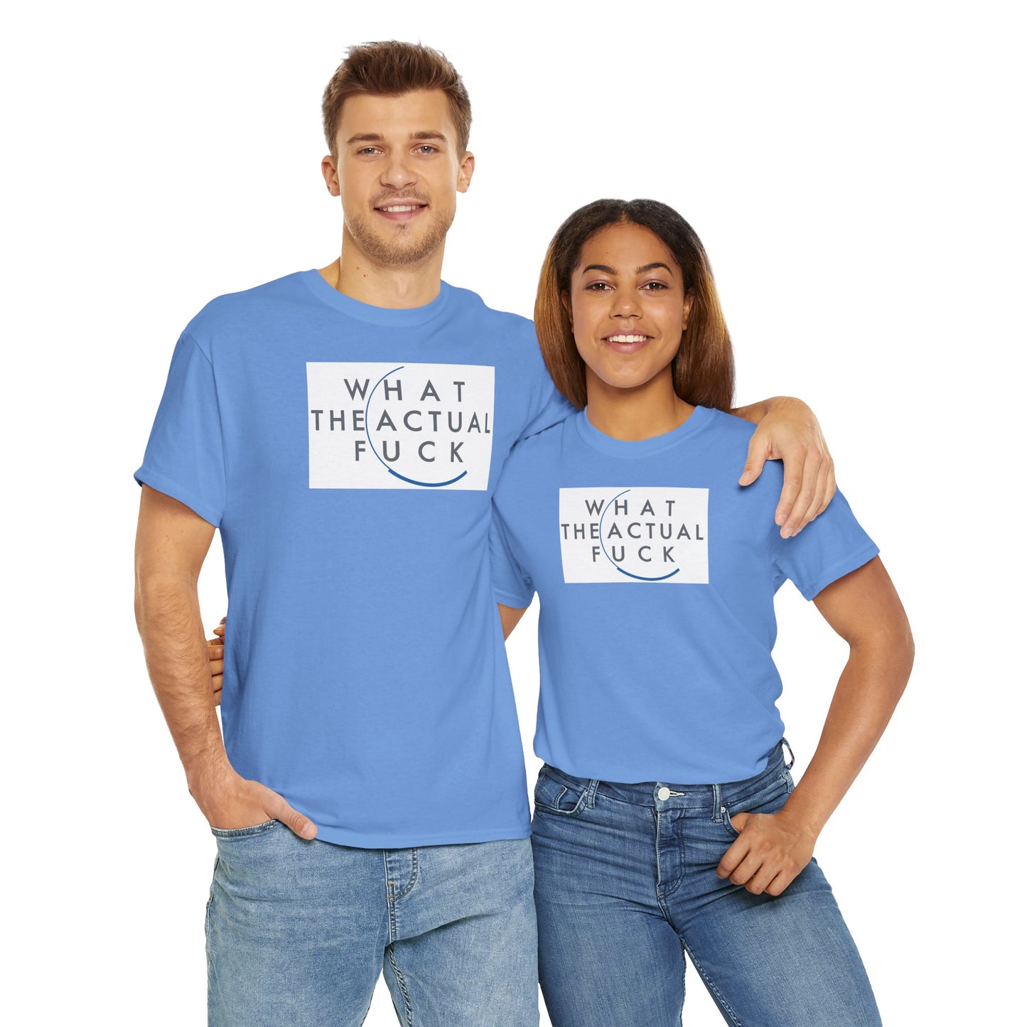 WHAT THE ACTUAL FUCK Unisex Heavy Cotton Tee