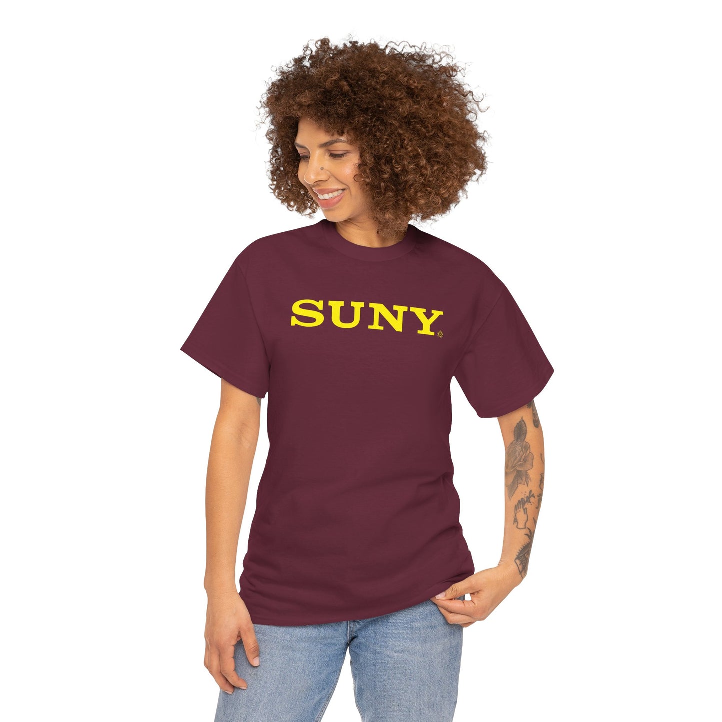 SUNY Unisex Heavy Cotton Tee