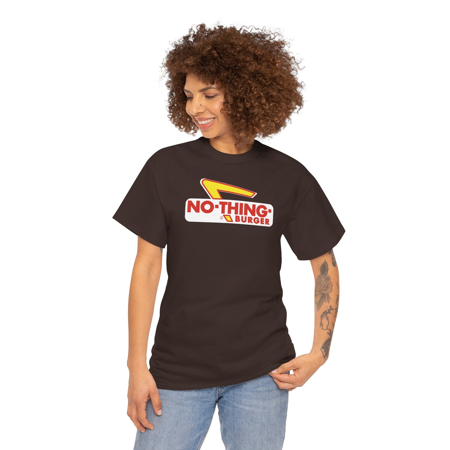 NO-THING-BURGER Unisex Heavy Cotton Tee