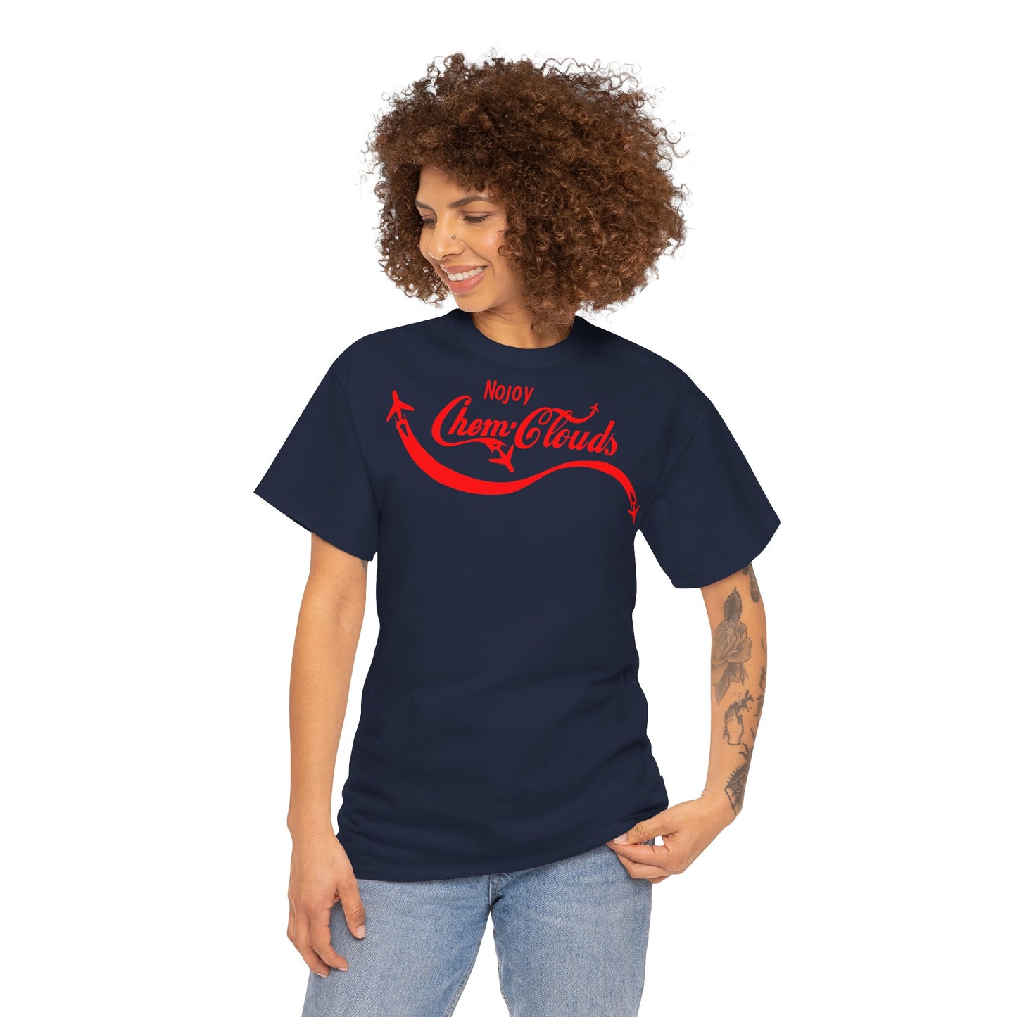 No Joy Chem Clouds Unisex Heavy Cotton Tee