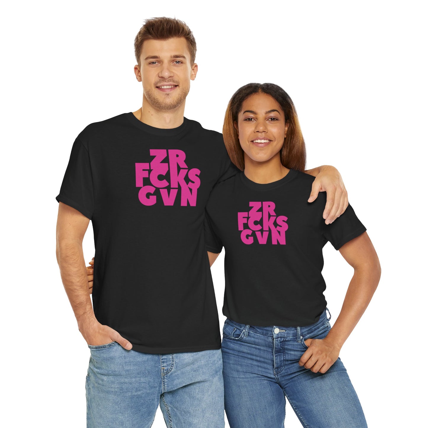 ZR FCKS GVN Unisex Heavy Cotton Tee