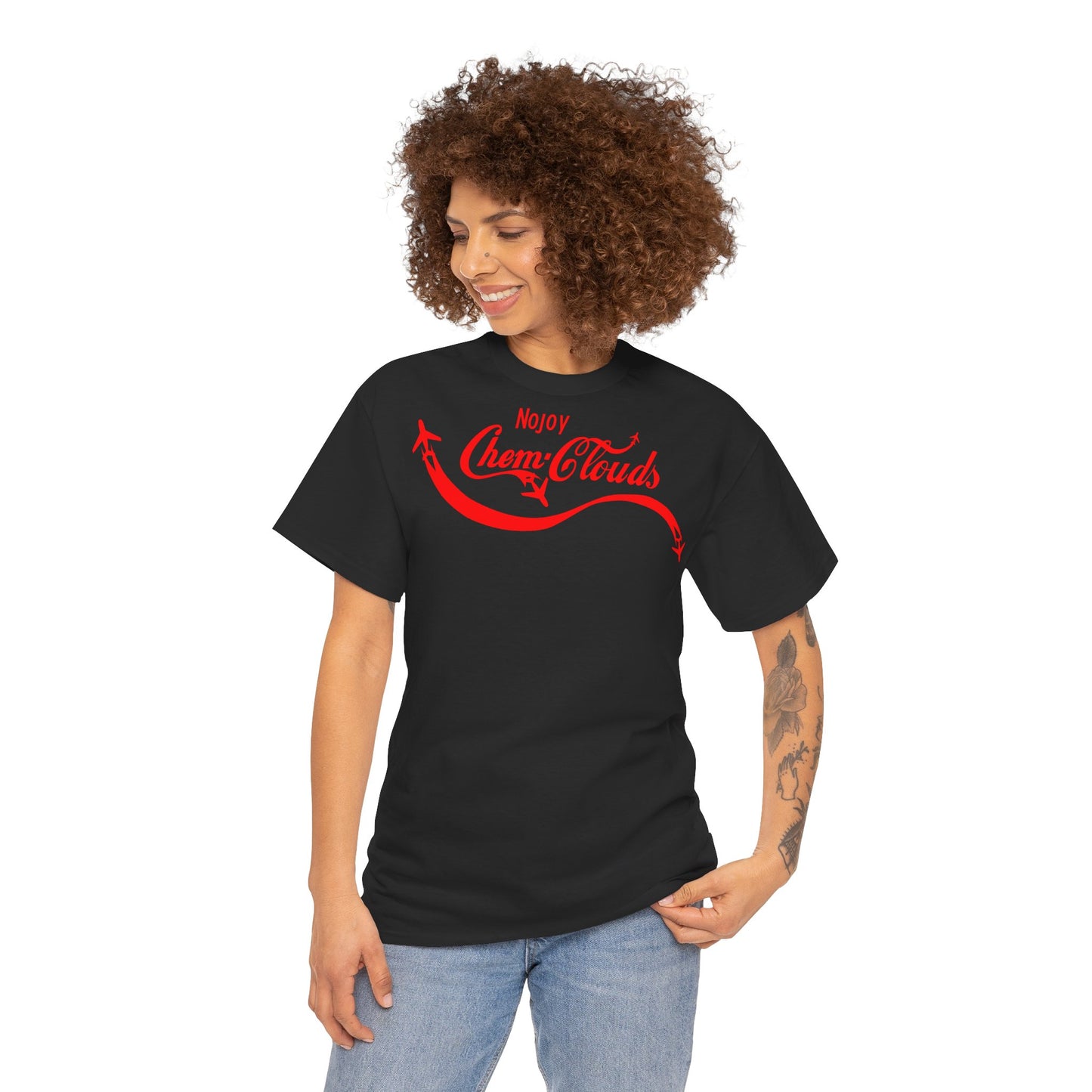 No Joy Chem Clouds Unisex Heavy Cotton Tee