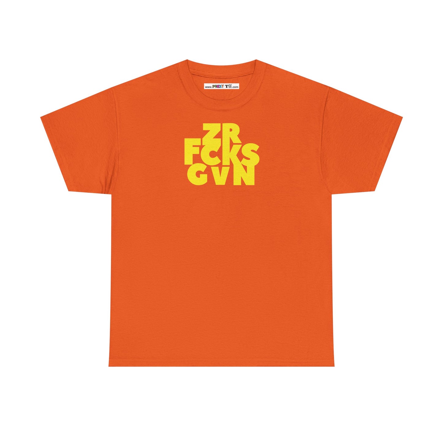 ZR FCKS GVN Unisex Heavy Cotton Tee