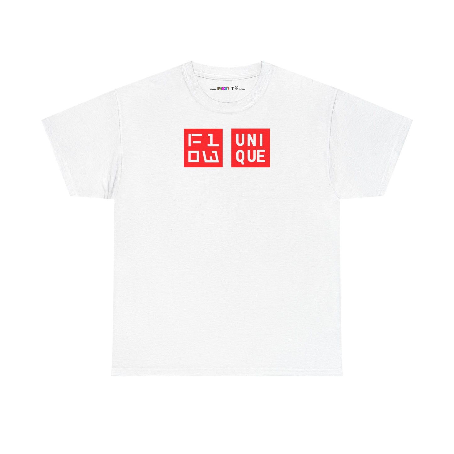 FLOW UNIQUE Unisex Heavy Cotton Tee